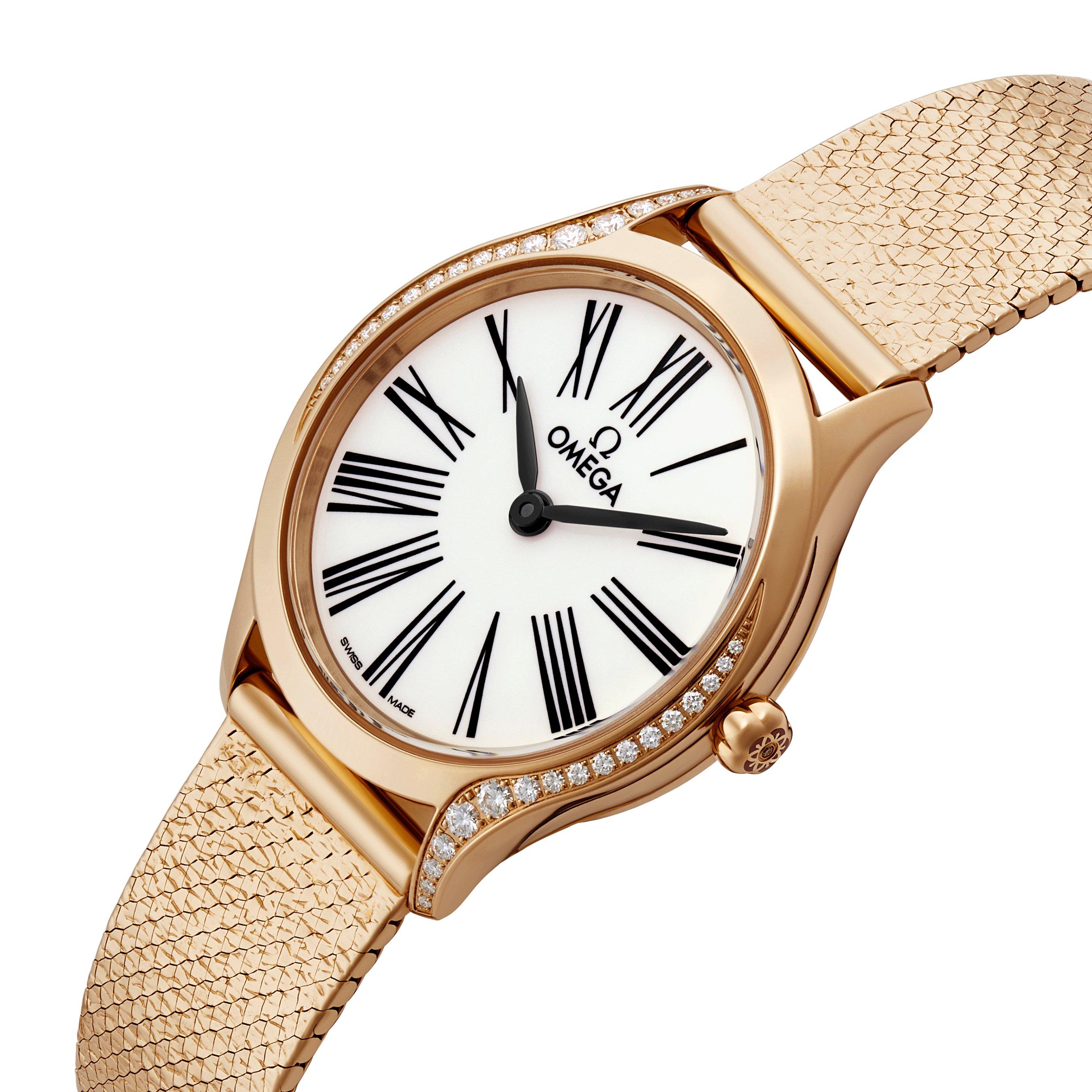 OMEGA De Ville Mini Tresor 26mm Diamond Ladies Watch
