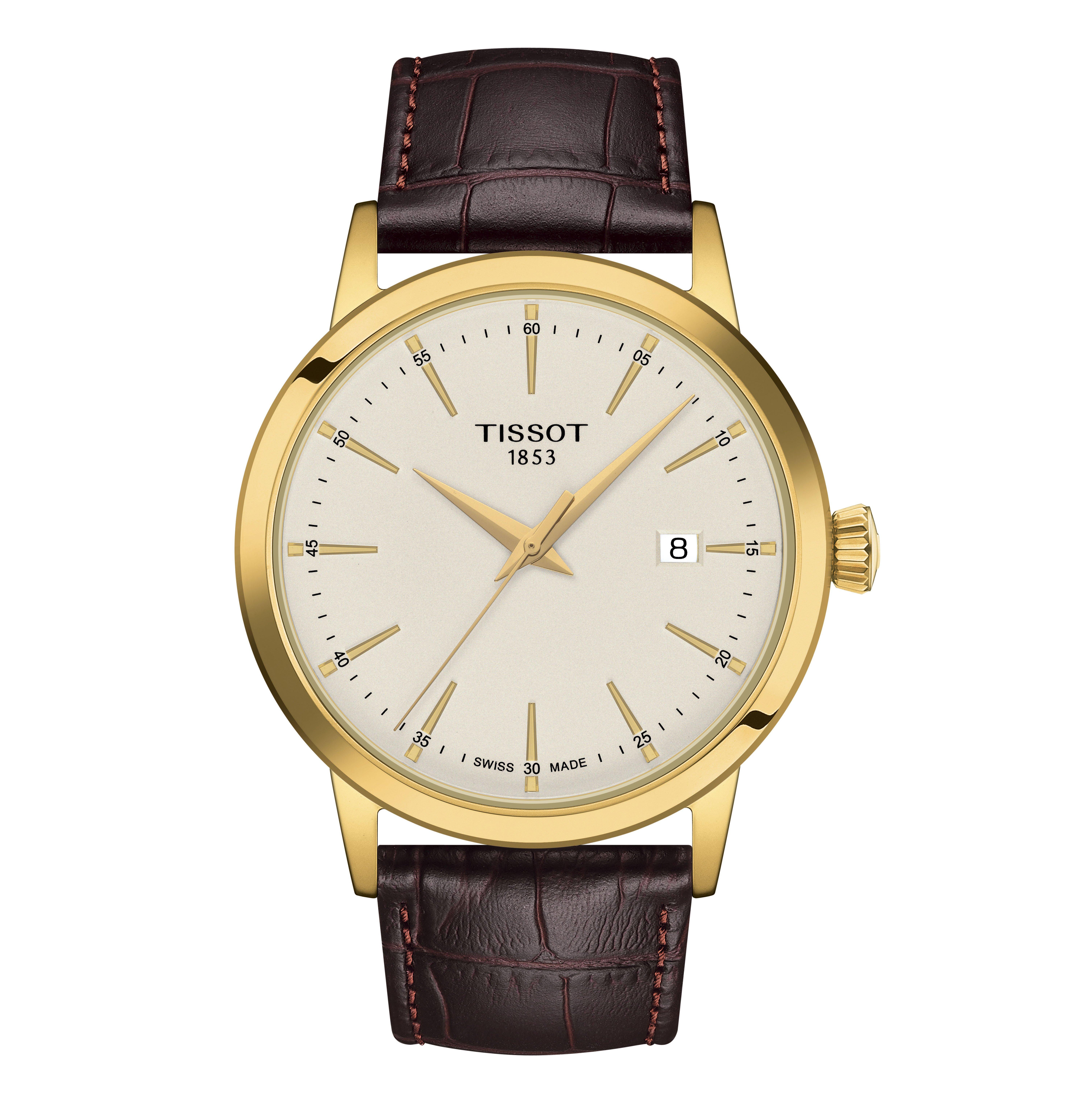 Tissot black discount and yellow watch