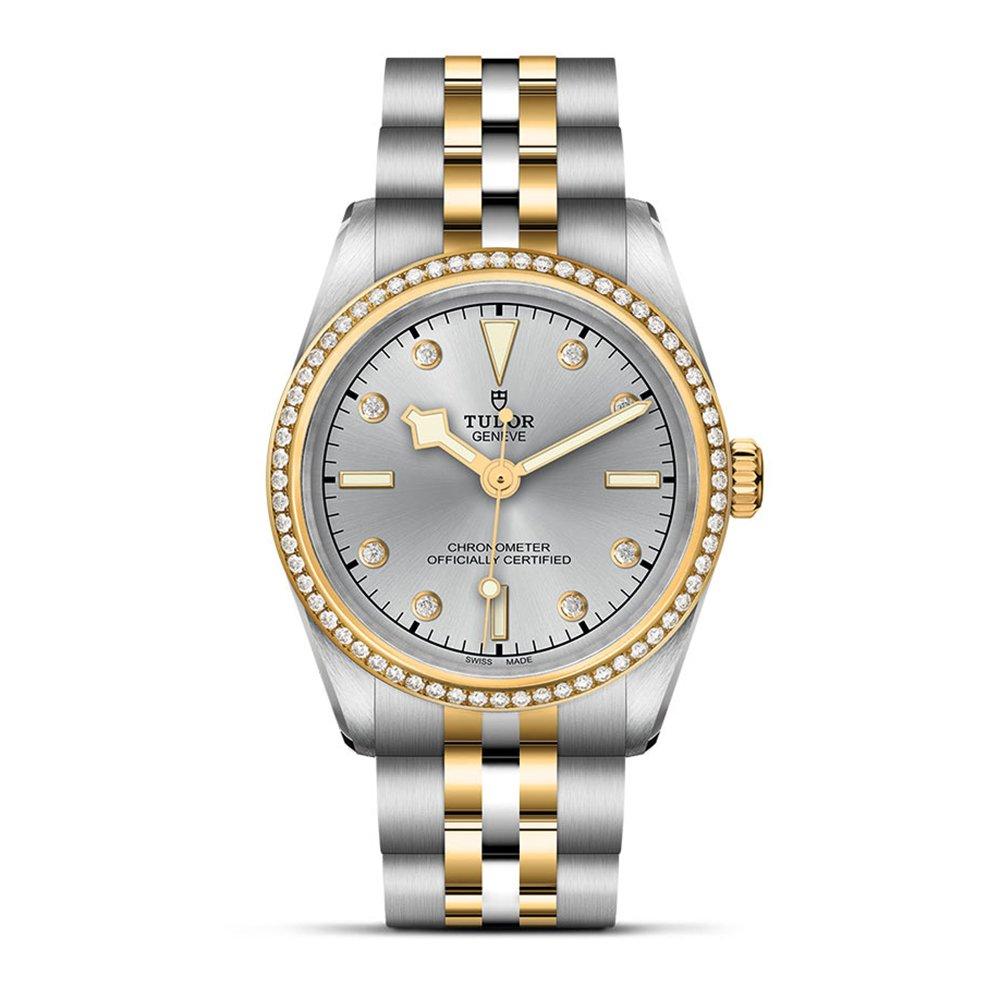 Ladies white discount gold watches uk