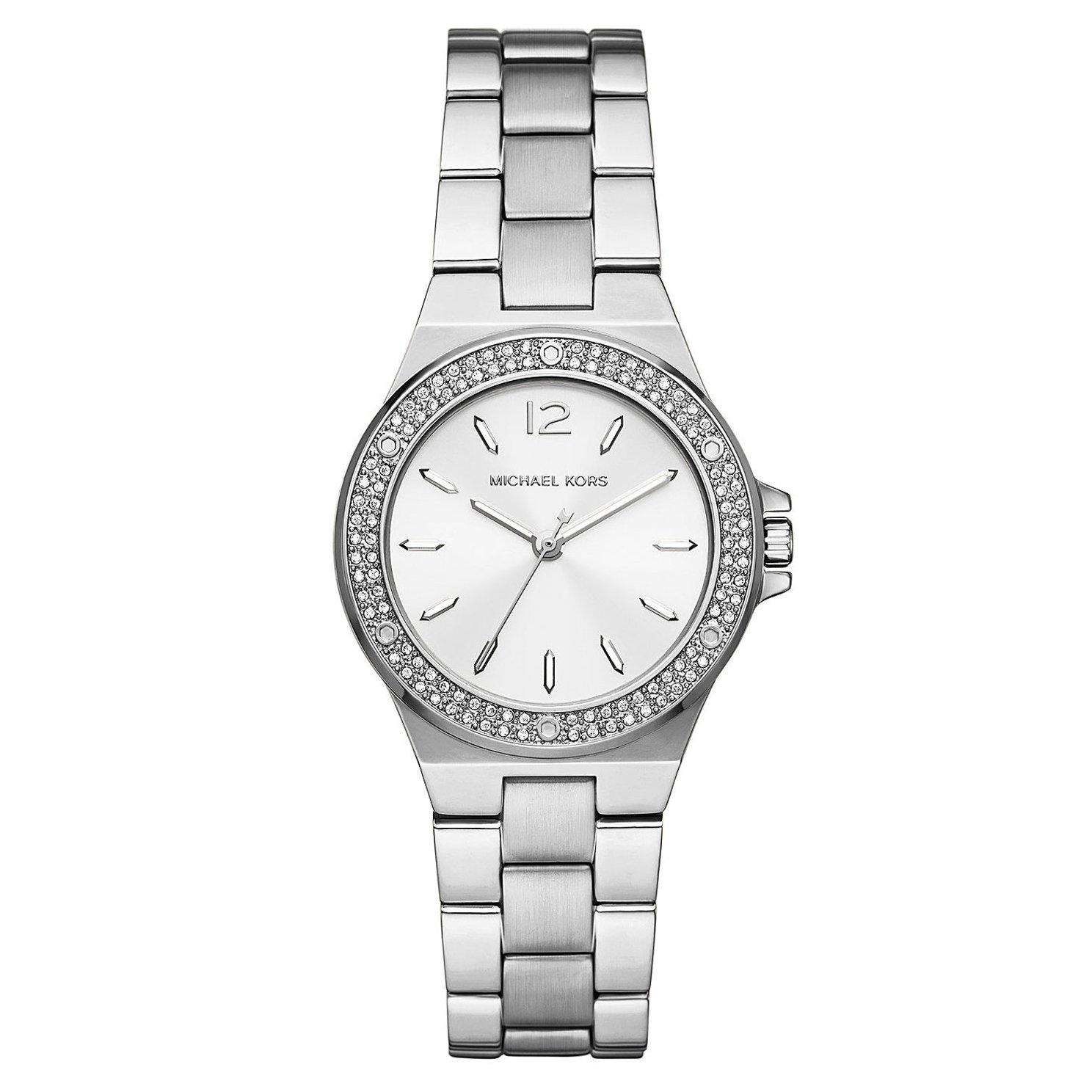 Michael Kors Mini Lennox Pave Ladies Watch MK7280 | 33 mm, White Dial ...