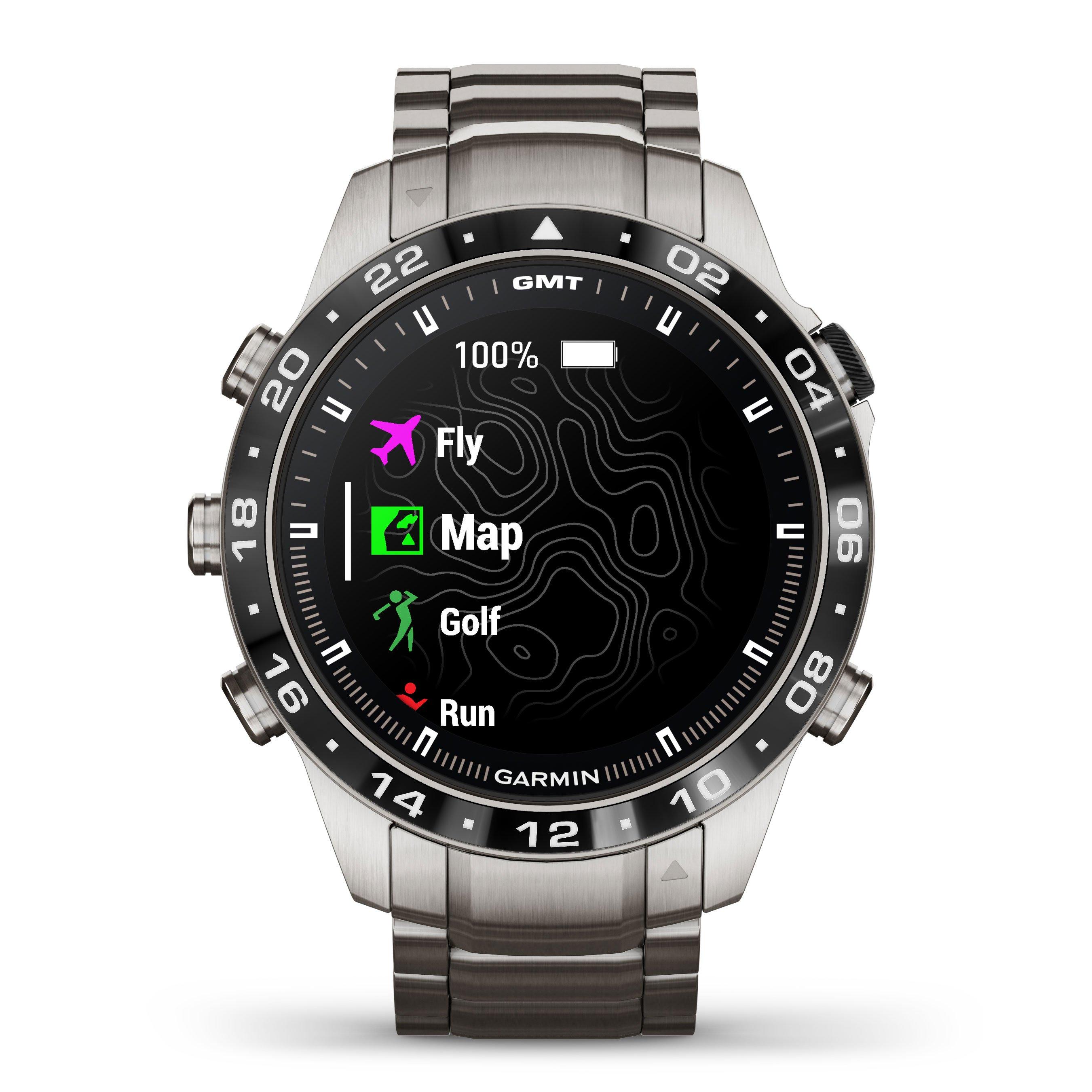 Garmin MARQ Adventurer (Gen 2) 46mm Titanium Men's Smartwatch 010