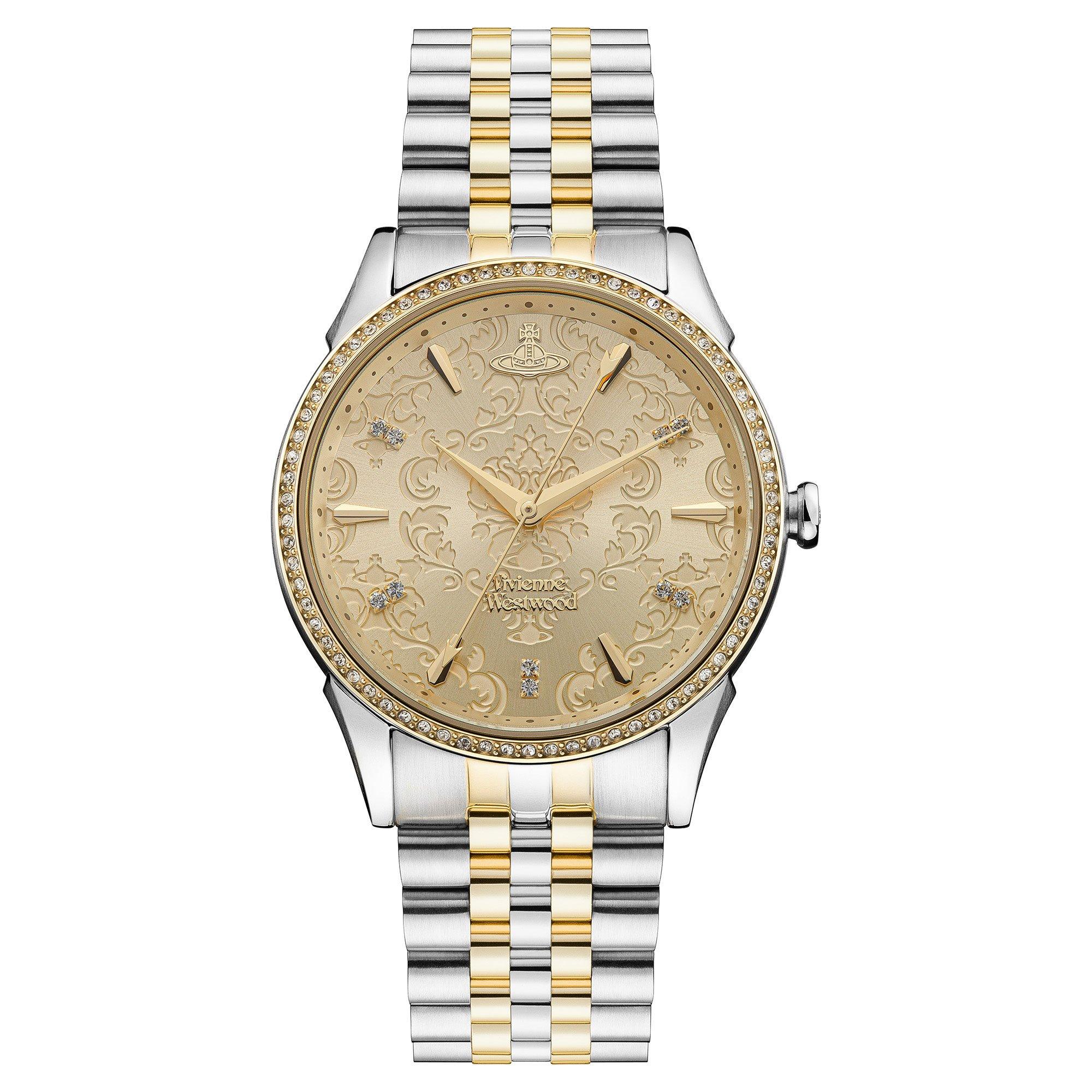 Vivienne Westwood Wallace 38mm Stainless Steel and Yellow Gold