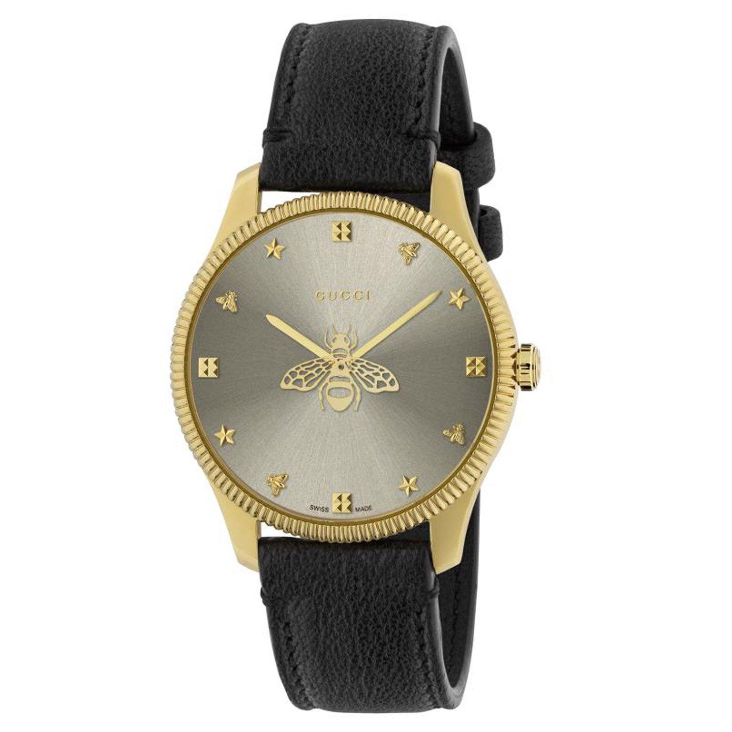 Gucci bracelet watch on sale gold