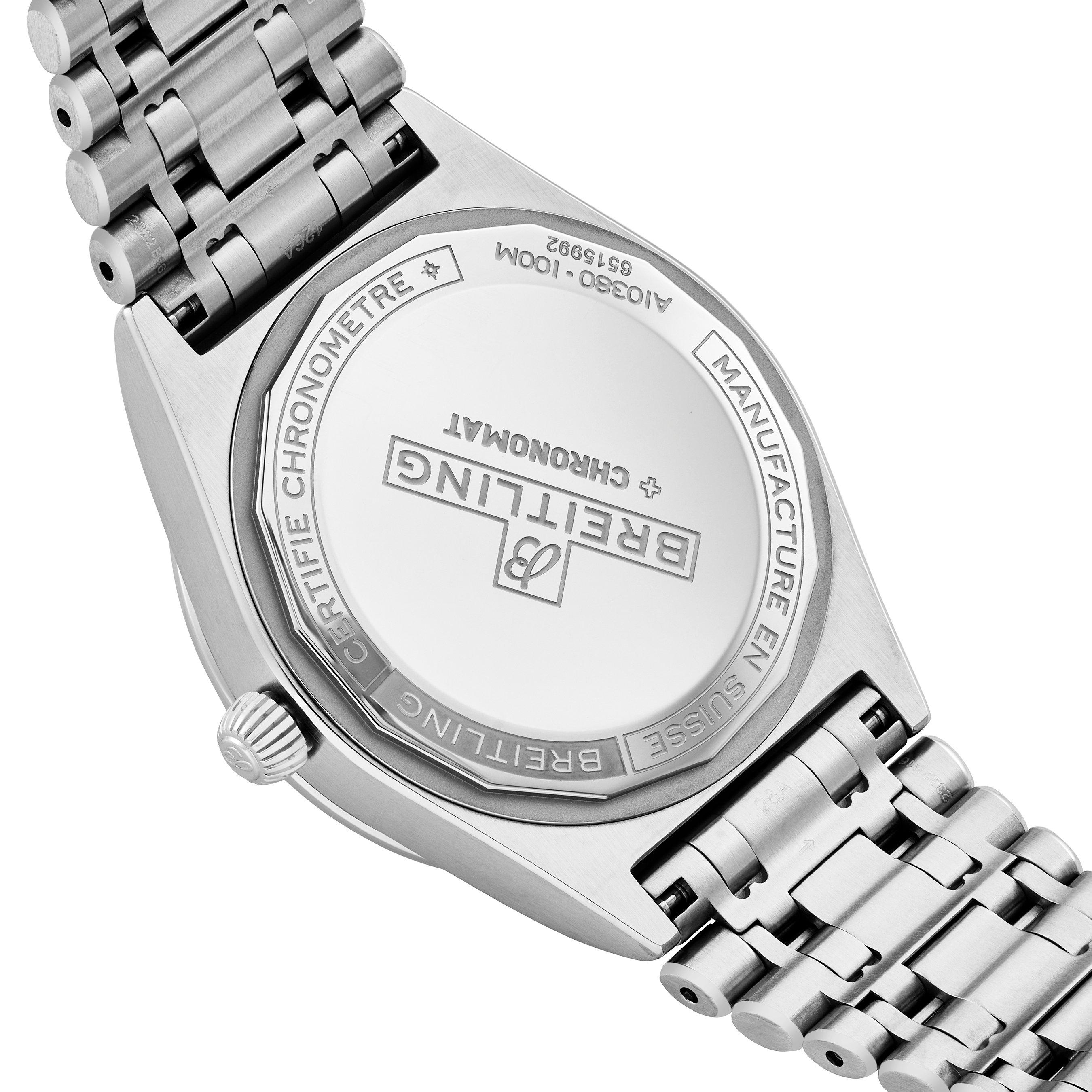 Breitling Chronomat Automatic 36mm Diamond Mother of Pearl Ladies Watch