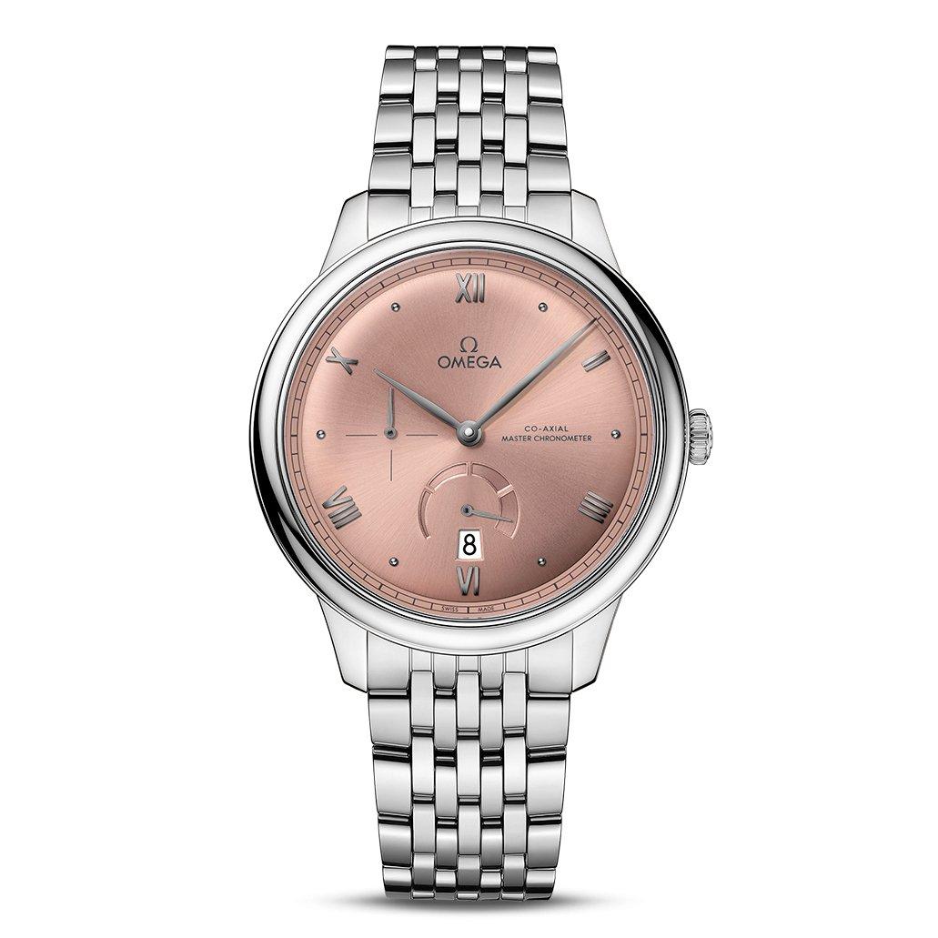 Omega on sale pink watch