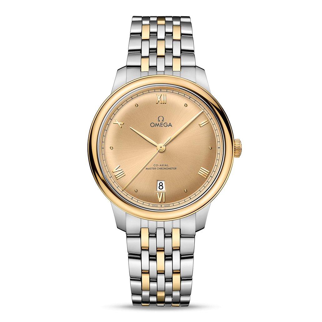 OMEGA De Ville Prestige 40mm Stainless Steel and 18K Yellow Gold