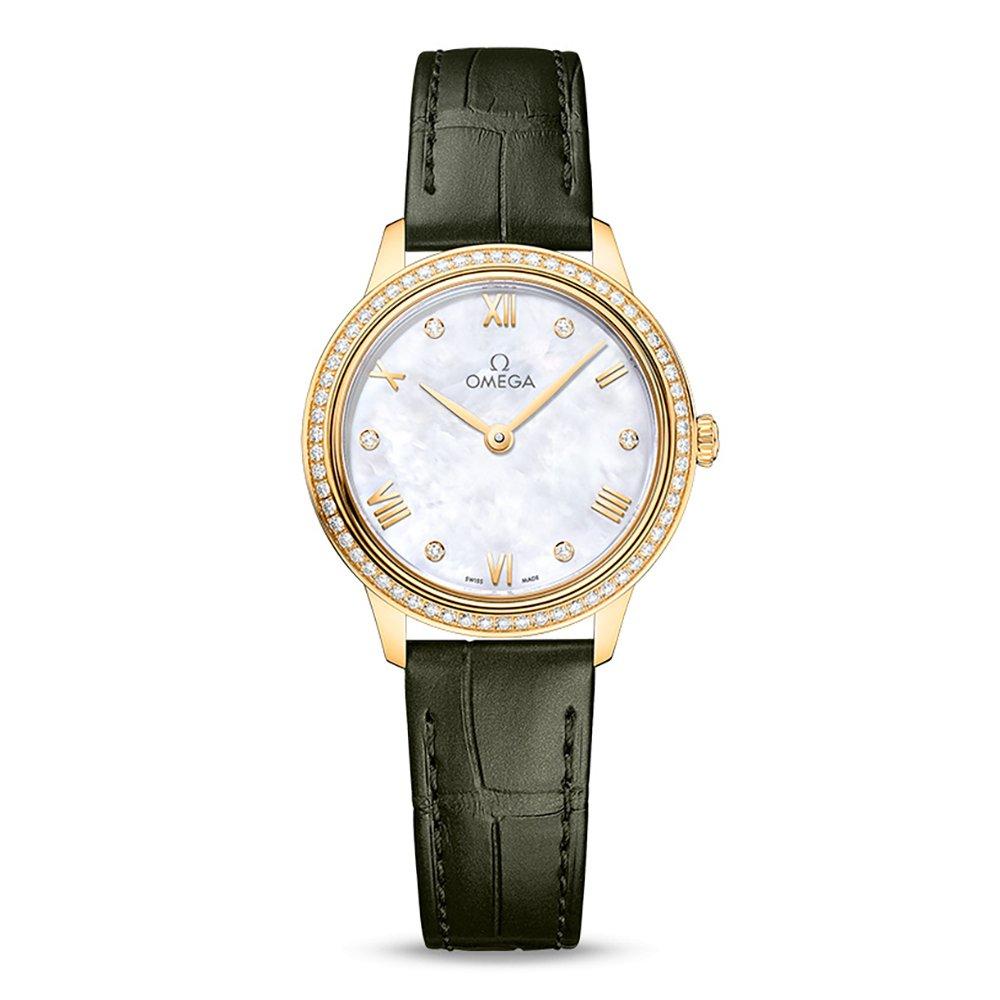 OMEGA De Ville Prestige 27.5mm Diamond Ladies Watch