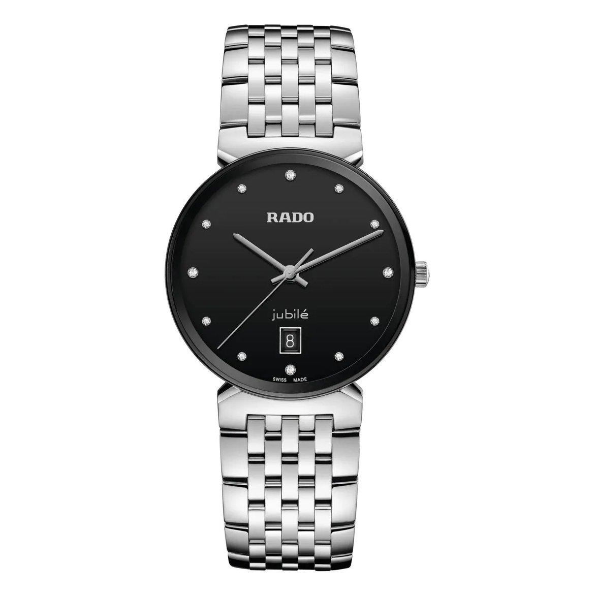 Rado Florence 38mm Diamond Men s Watch R48912733 38 mm Black Dial Beaverbrooks