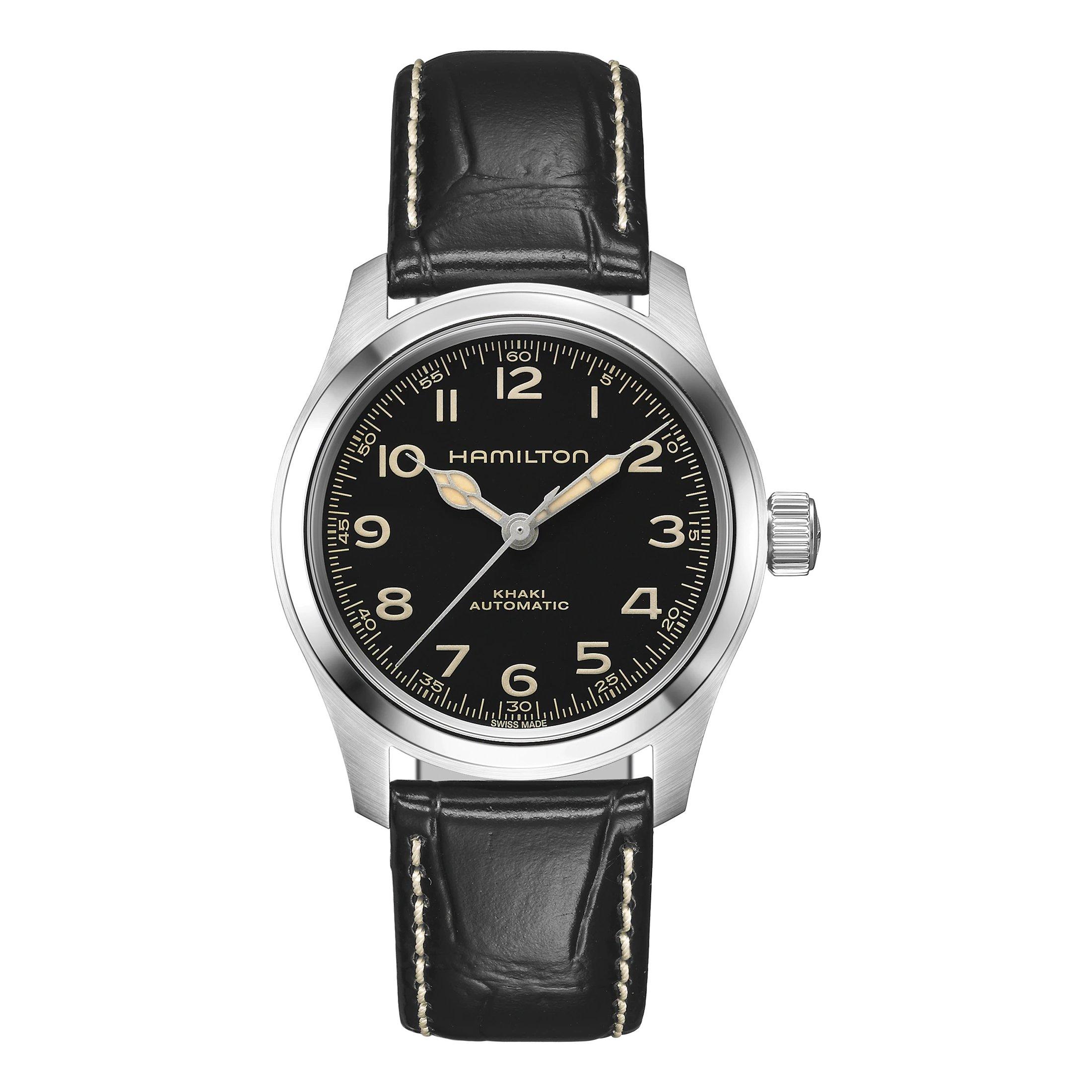 Hamilton Khaki Field 38mm Automatic Men's Watch H70455733 | Black