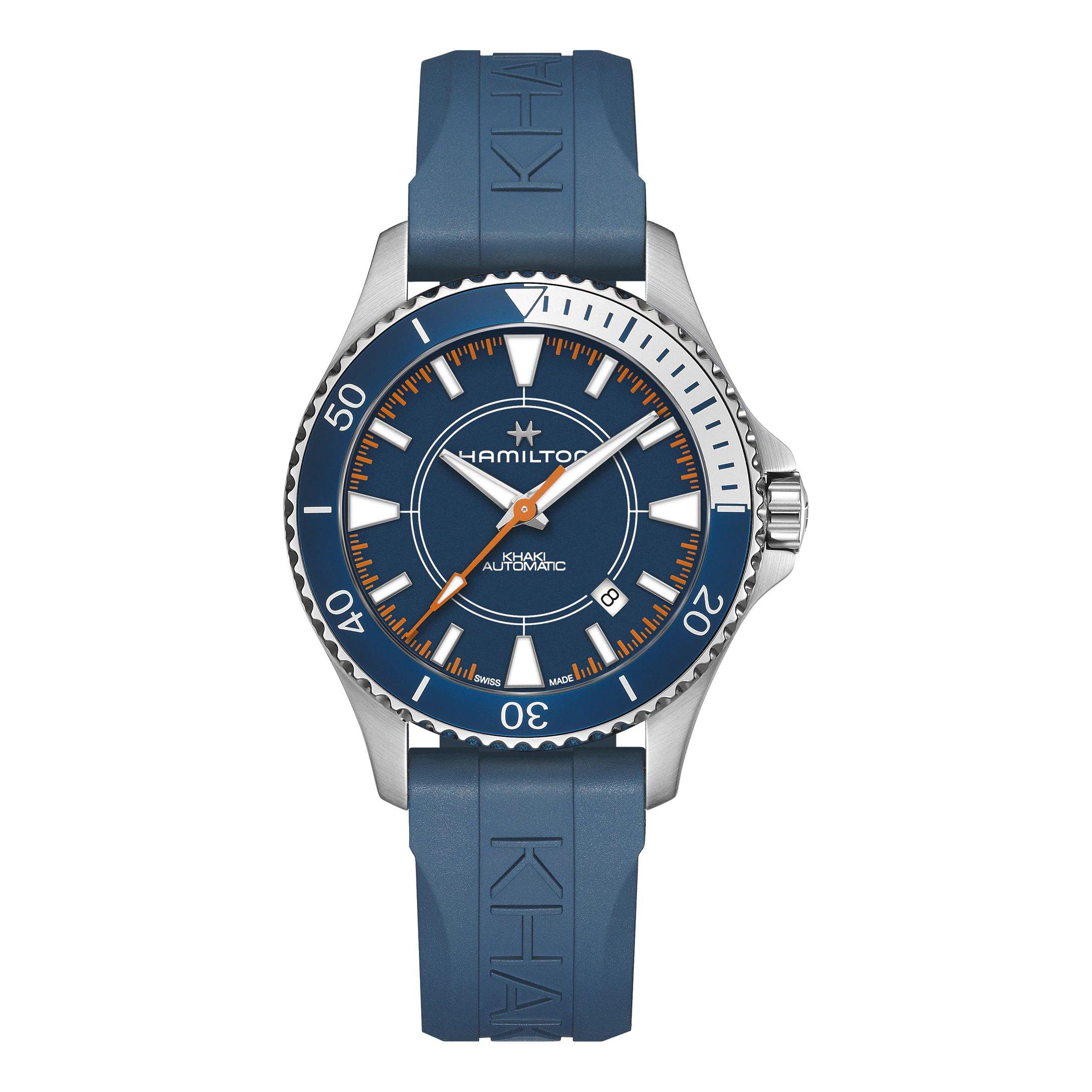 Hamilton Special Edition Khaki Navy Scuba Syroco Automatic Men s Watch H82385340 40 mm Blue Dial Beaverbrooks