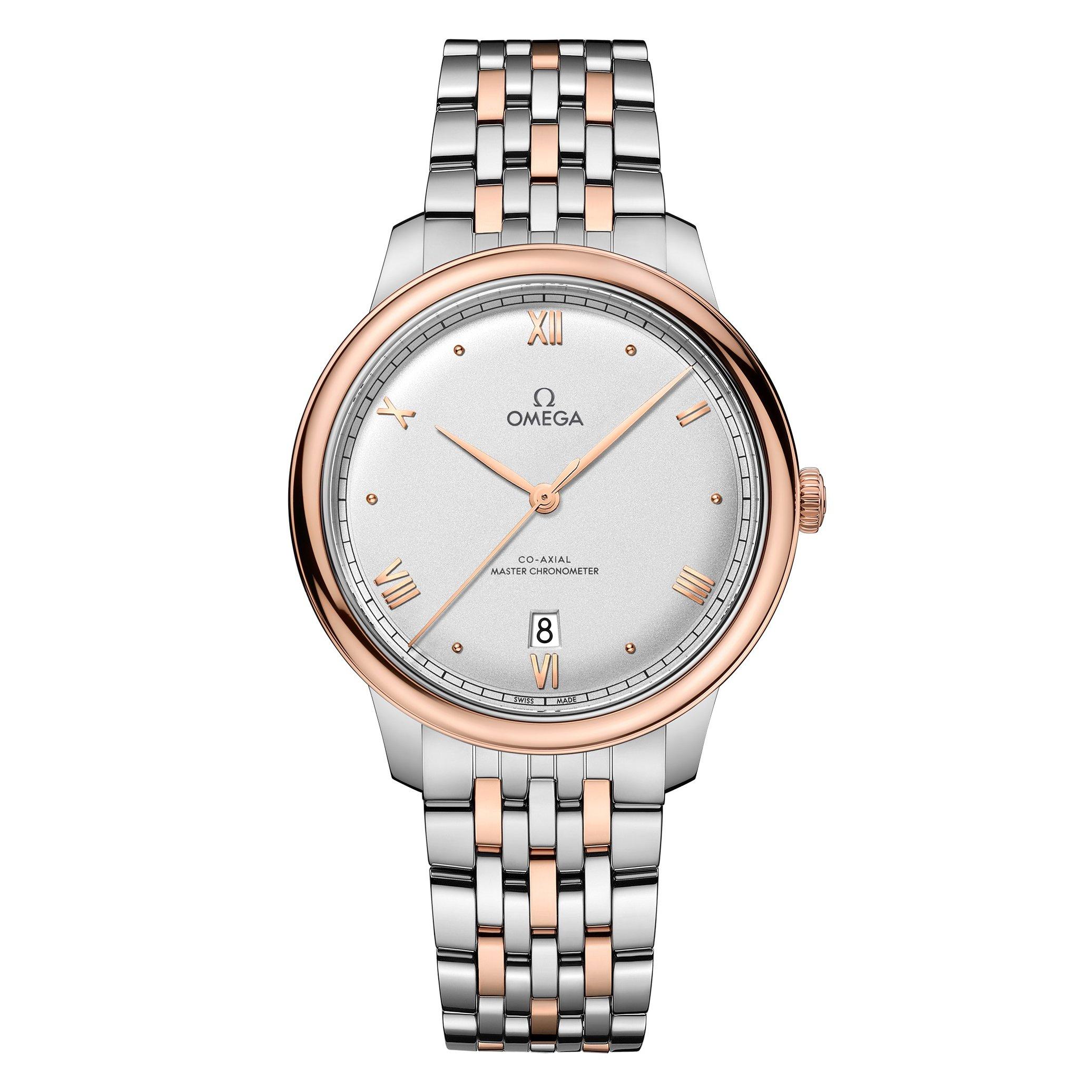 OMEGA De Ville Prestige Sedna Gold and Stainless Steel Co-Axial Master Chronometer Automatic Ladies Watch