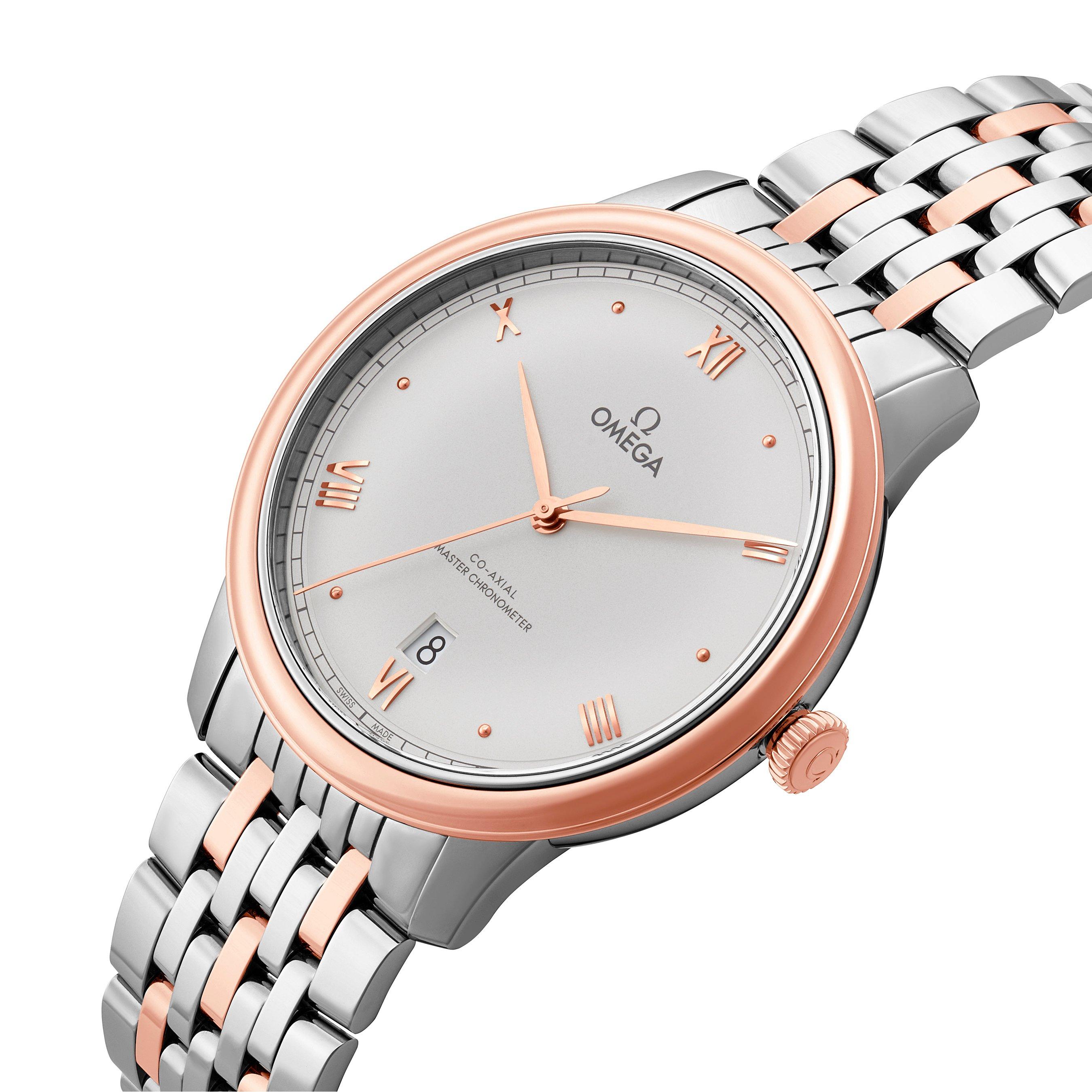 OMEGA De Ville Prestige Sedna Gold and Stainless Steel Co-Axial Master Chronometer Automatic Ladies Watch