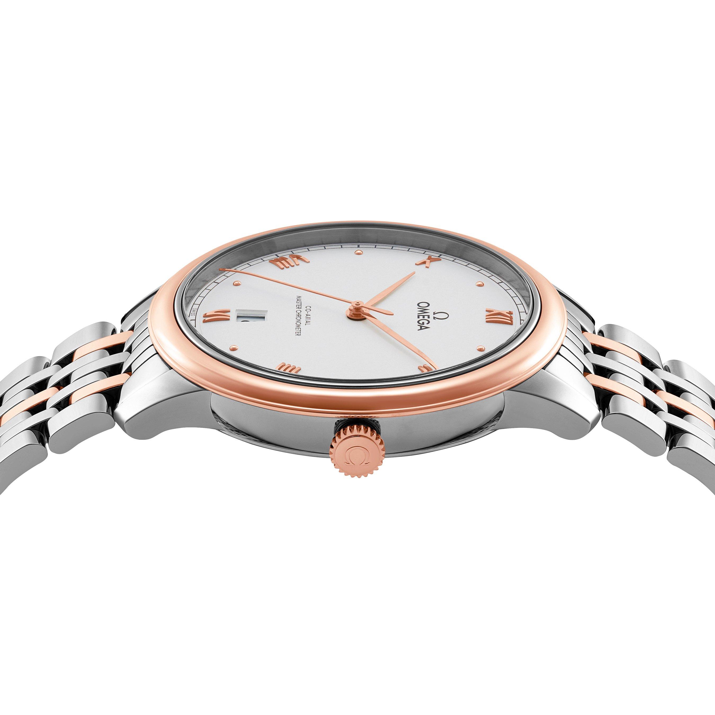 OMEGA De Ville Prestige Sedna Gold and Stainless Steel Co-Axial Master Chronometer Automatic Ladies Watch