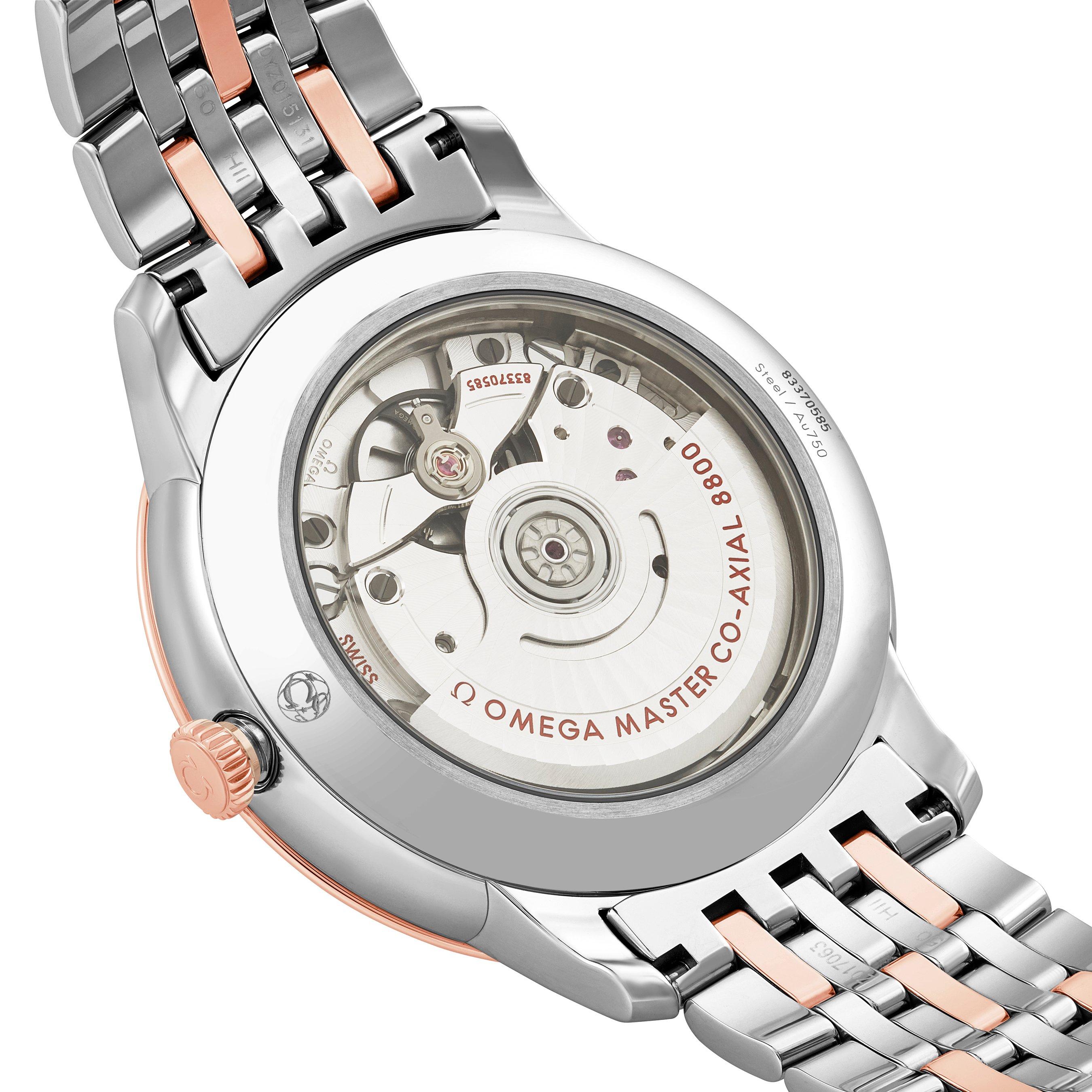 OMEGA De Ville Prestige Sedna Gold and Stainless Steel Co-Axial Master Chronometer Automatic Ladies Watch