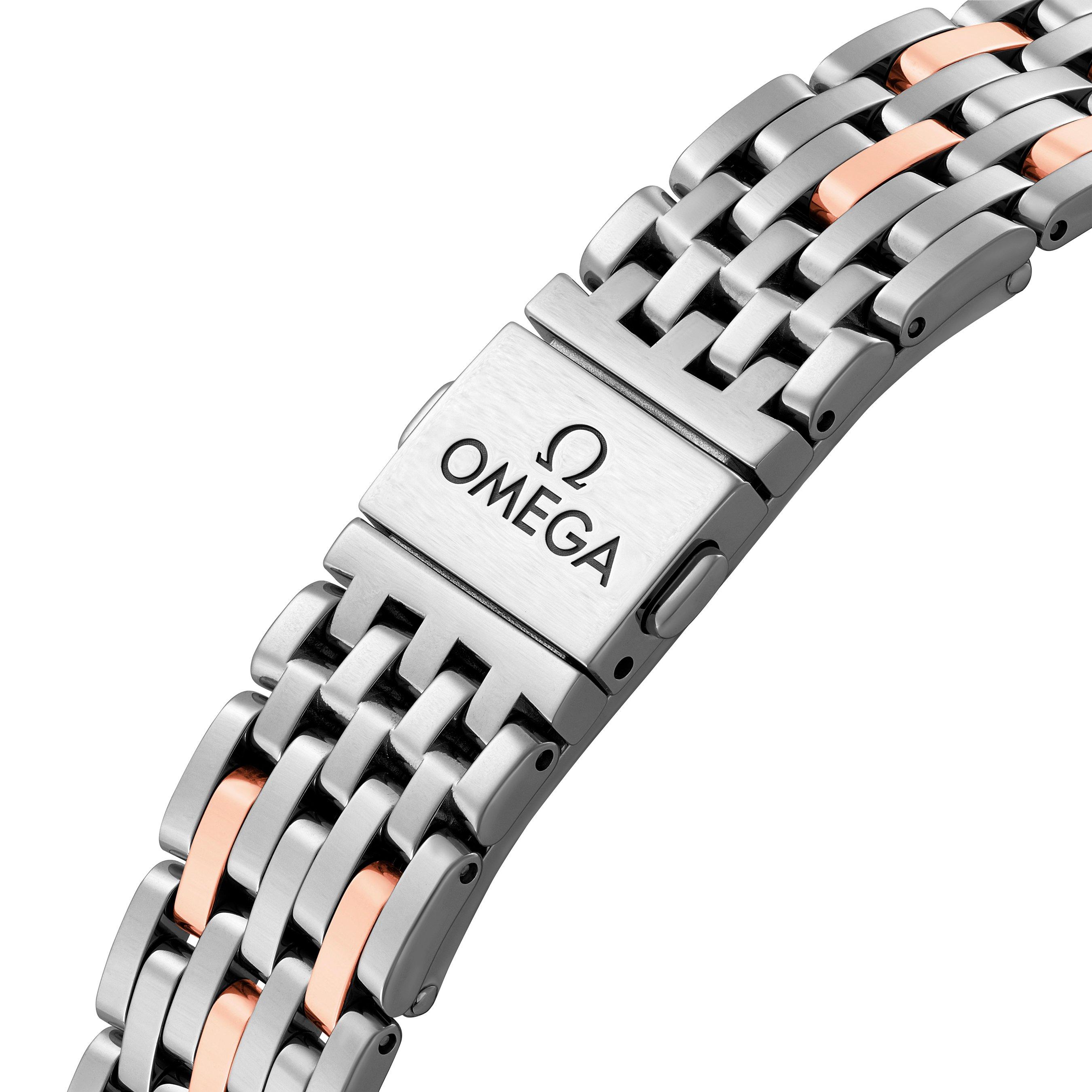 OMEGA De Ville Prestige Sedna Gold and Stainless Steel Co-Axial Master Chronometer Automatic Ladies Watch