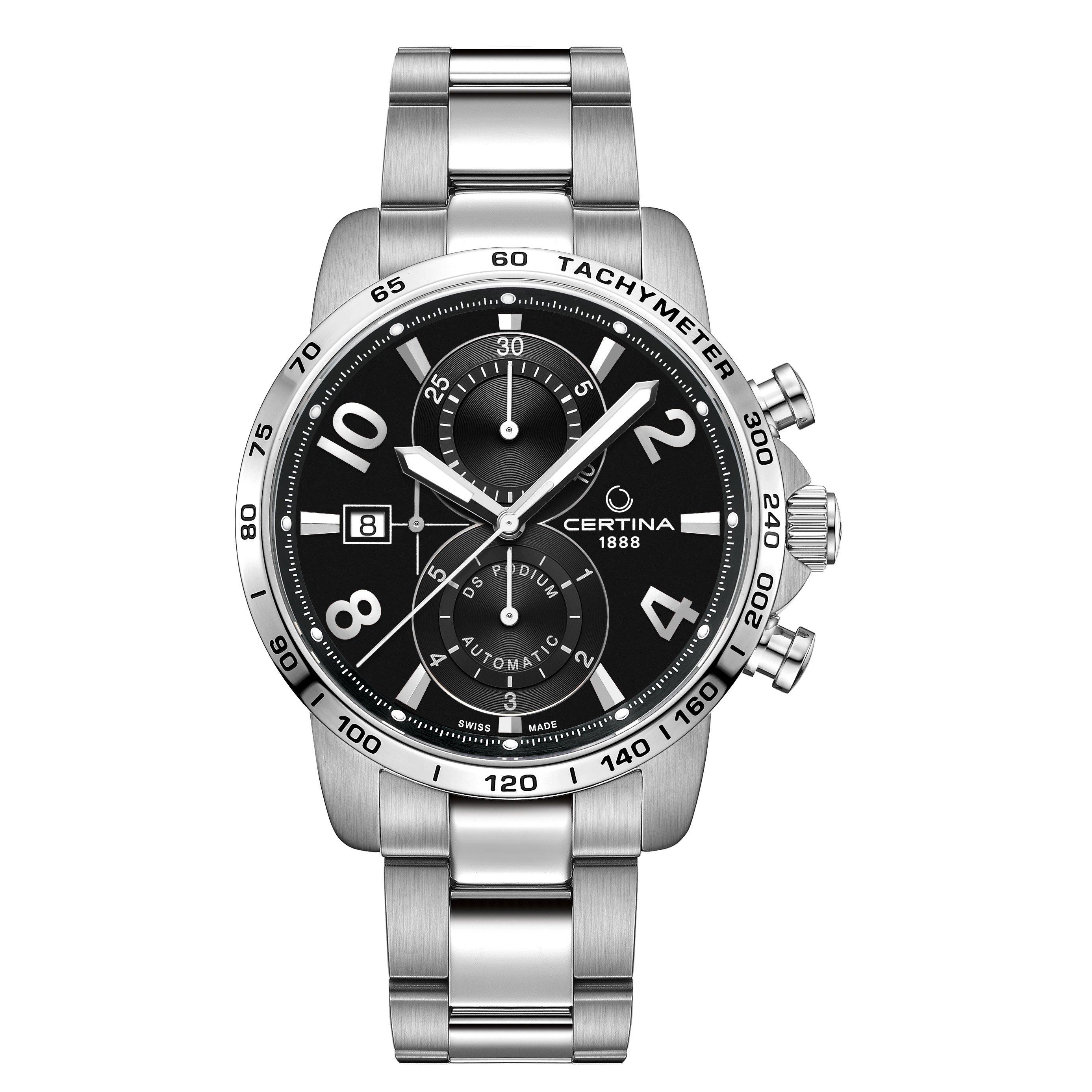 Certina DS Podium 44mm Automatic Men's Watch C0344271105700 44 - Technical View