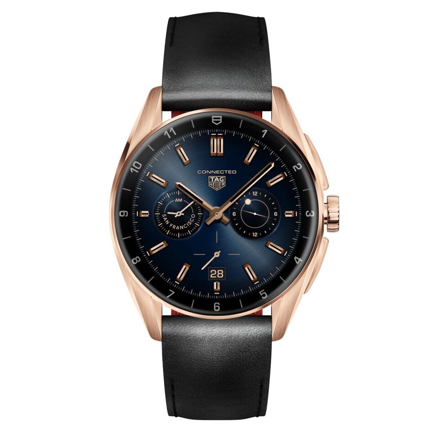 TAG Heuer 42mm Connected Calibre E4 Golden Bright Edition Watch