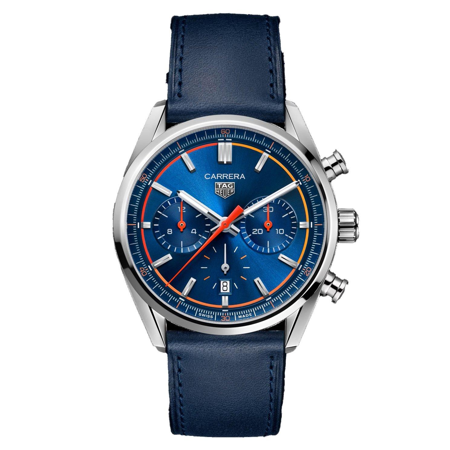 TAG Heuer Carrera Chronograph Leather Automatic Men’s Watch