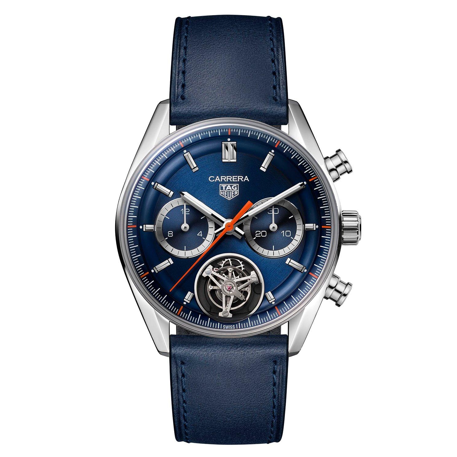 TAG Heuer Carrera Chronograph Leather Automatic Men’s Watch