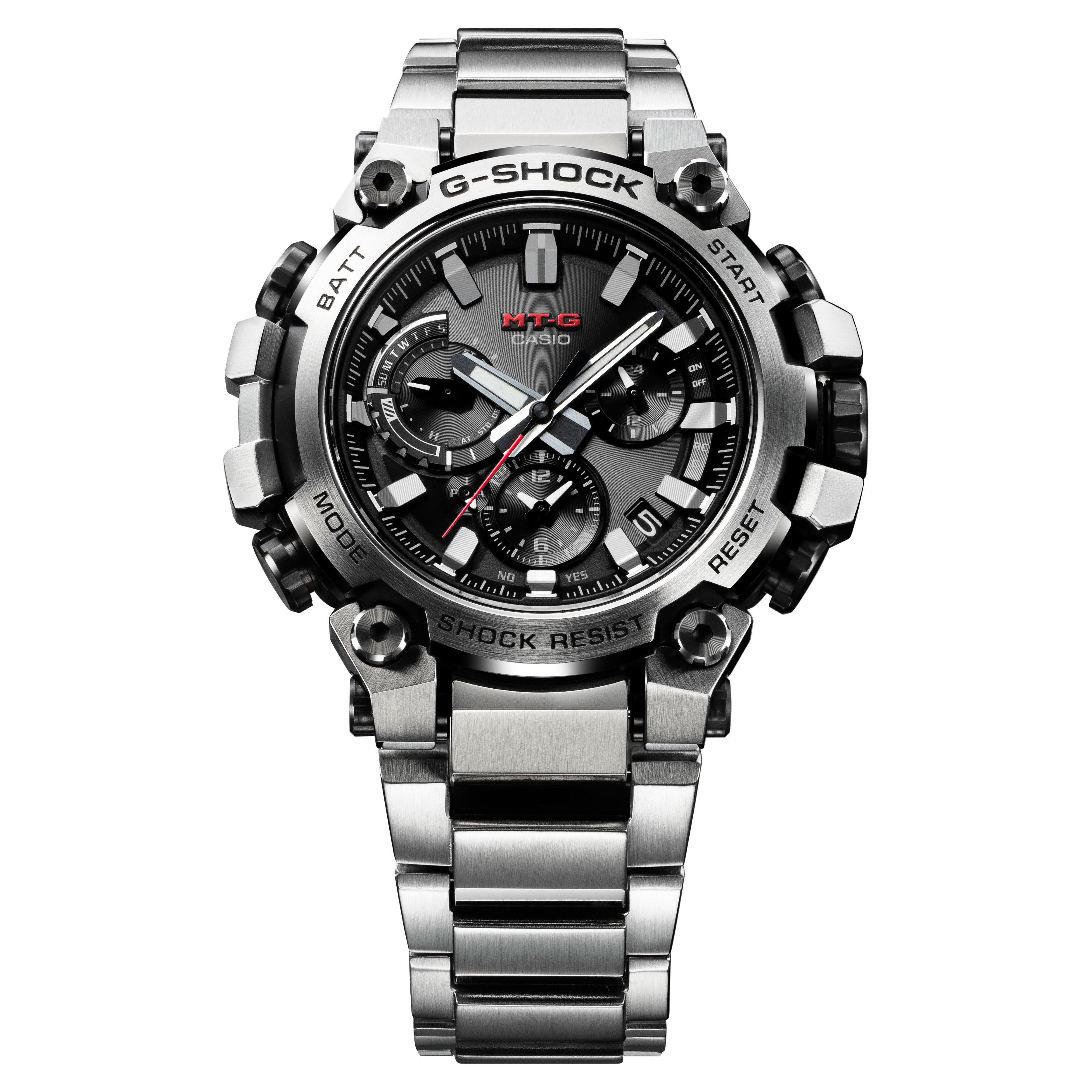 Gshock best sale steel black