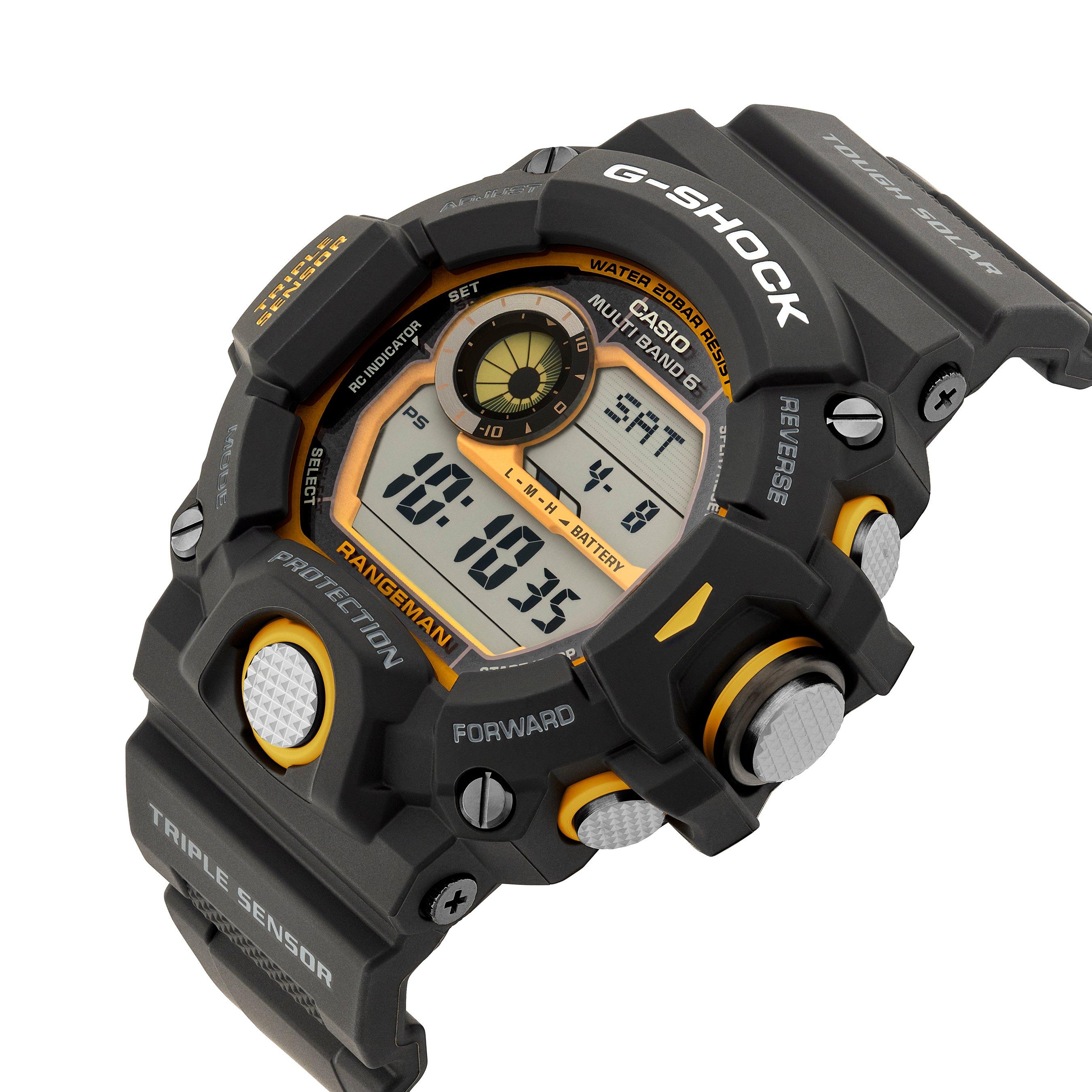 G Shock Rangeman Resin Digital Men s Watch GW 9400Y 1ER 55.2 mm Grey Dial Beaverbrooks