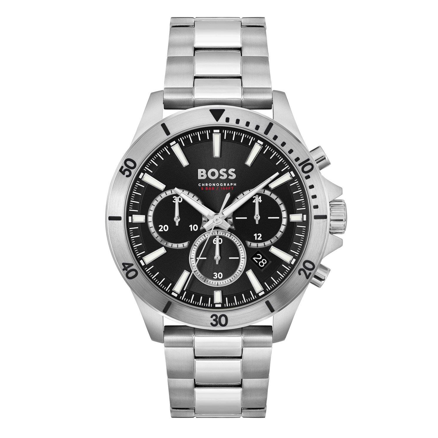 Hugo boss companion men's deals two colour chronograph watch