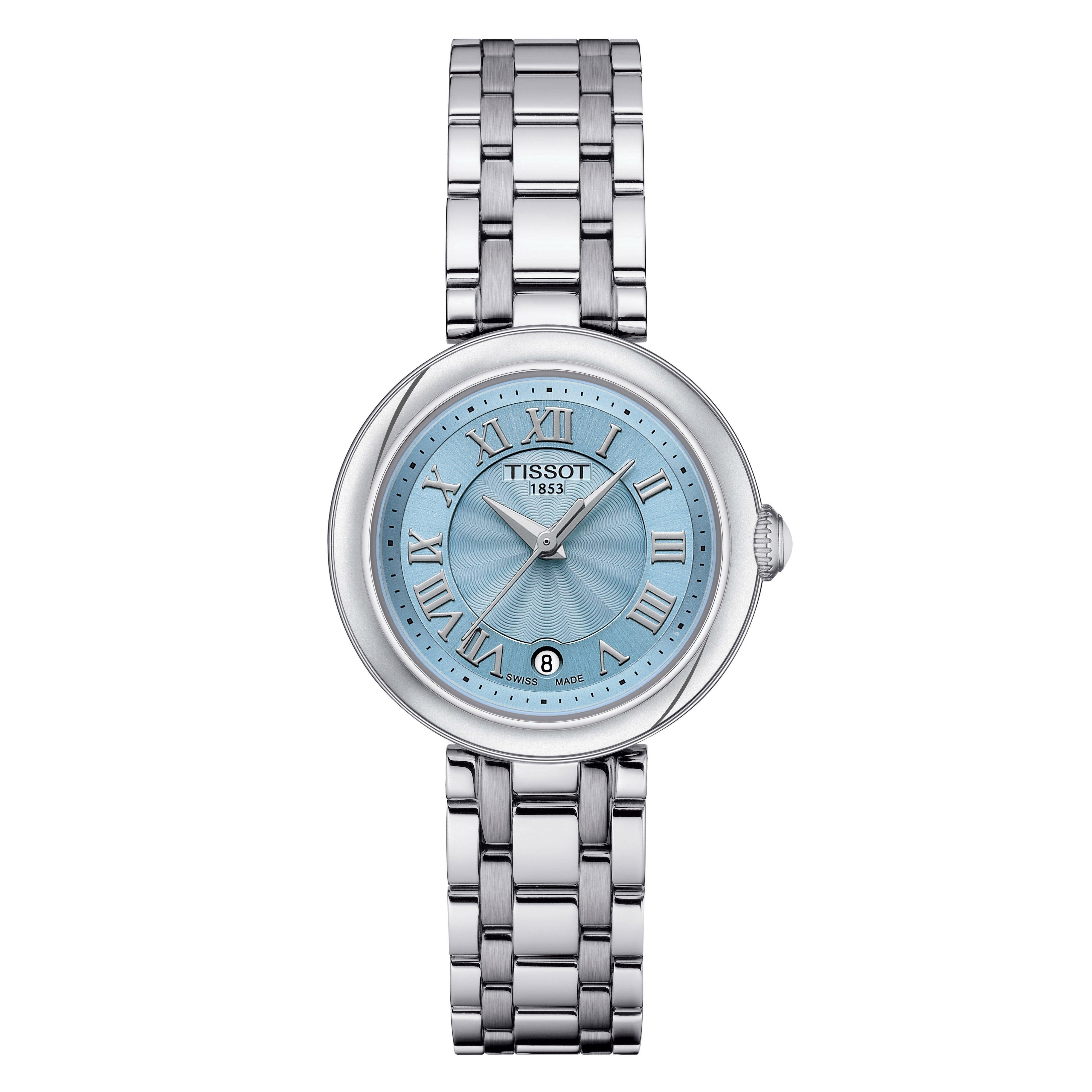 Tissot Bellissima Stainless Steel Blue Quartz Ladies Watch