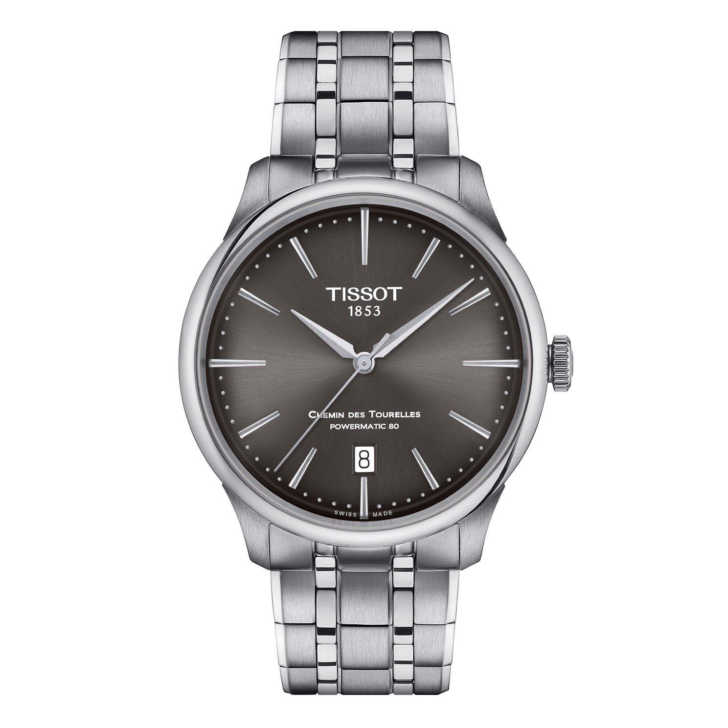 Tissot Chemin Des Tourelles Grey Automatic Men’s Watch