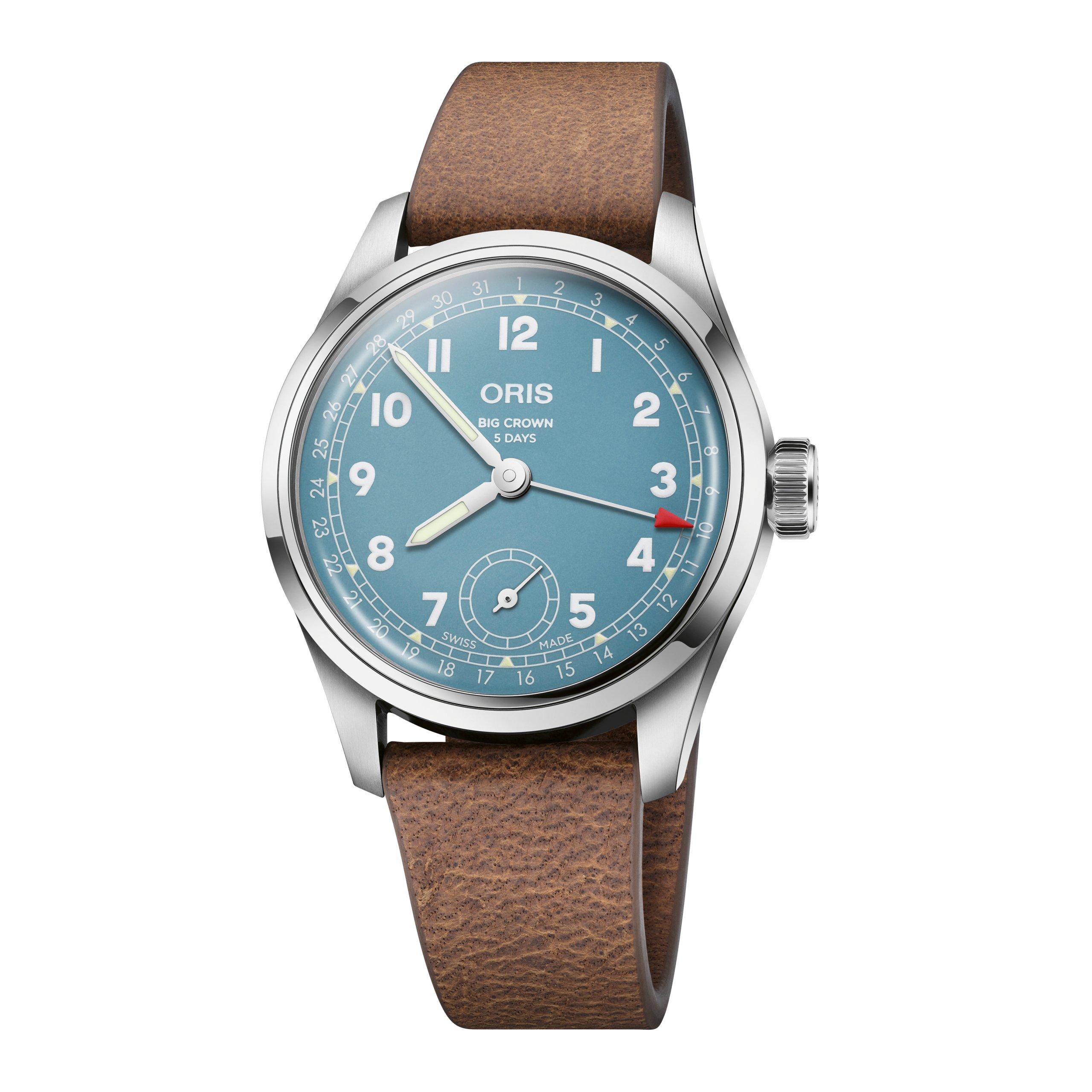 Oris Big Crown Stainless Steel Leather Watch 01 473 7786 4065 07