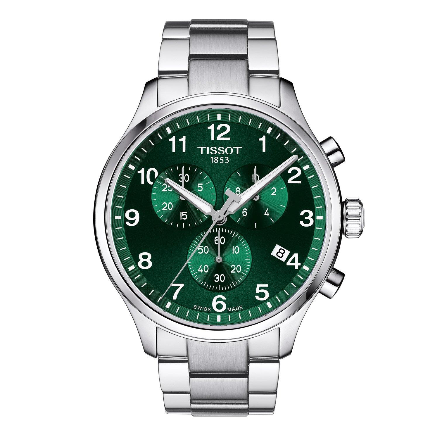 Tissot T Sport Chronograph Green Quartz Ladies Watch