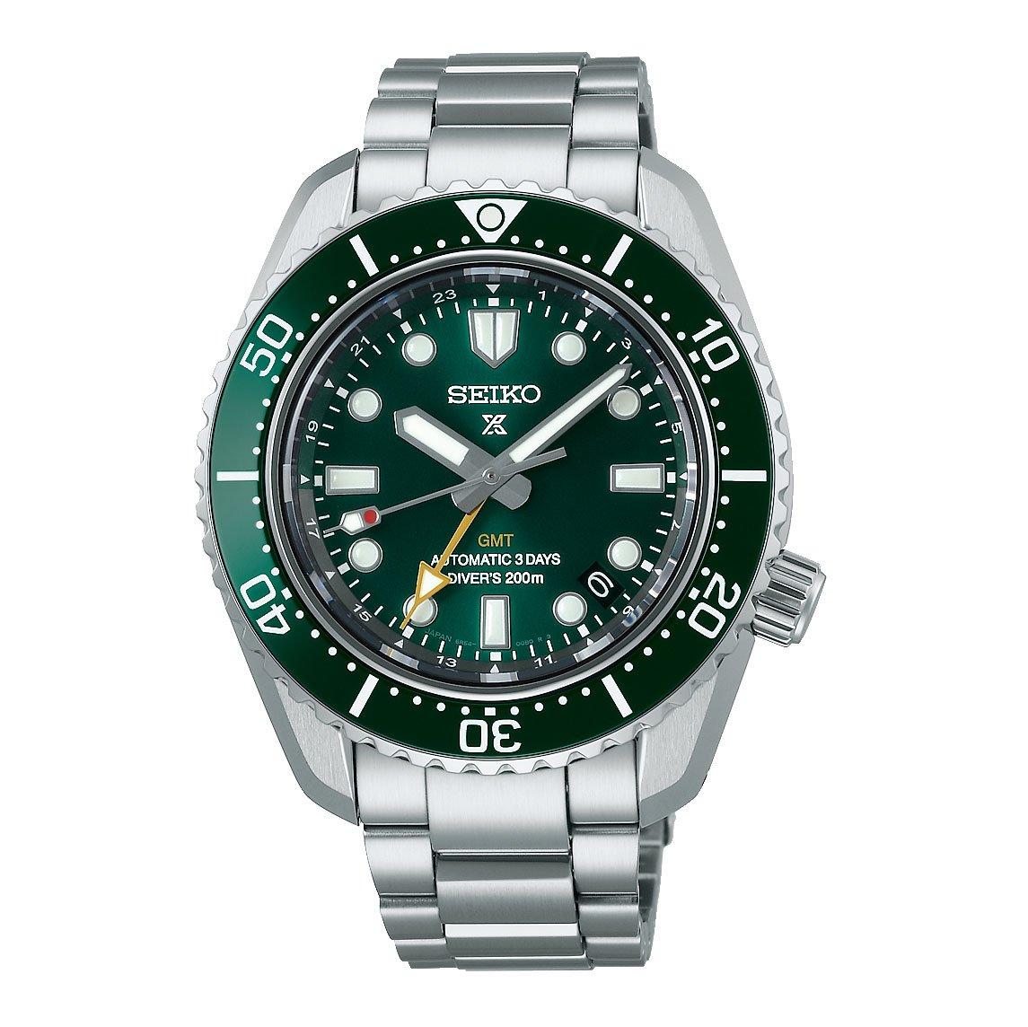 Seiko Prospex 'Marine Green' GMT 42mm Automatic Men's Watch