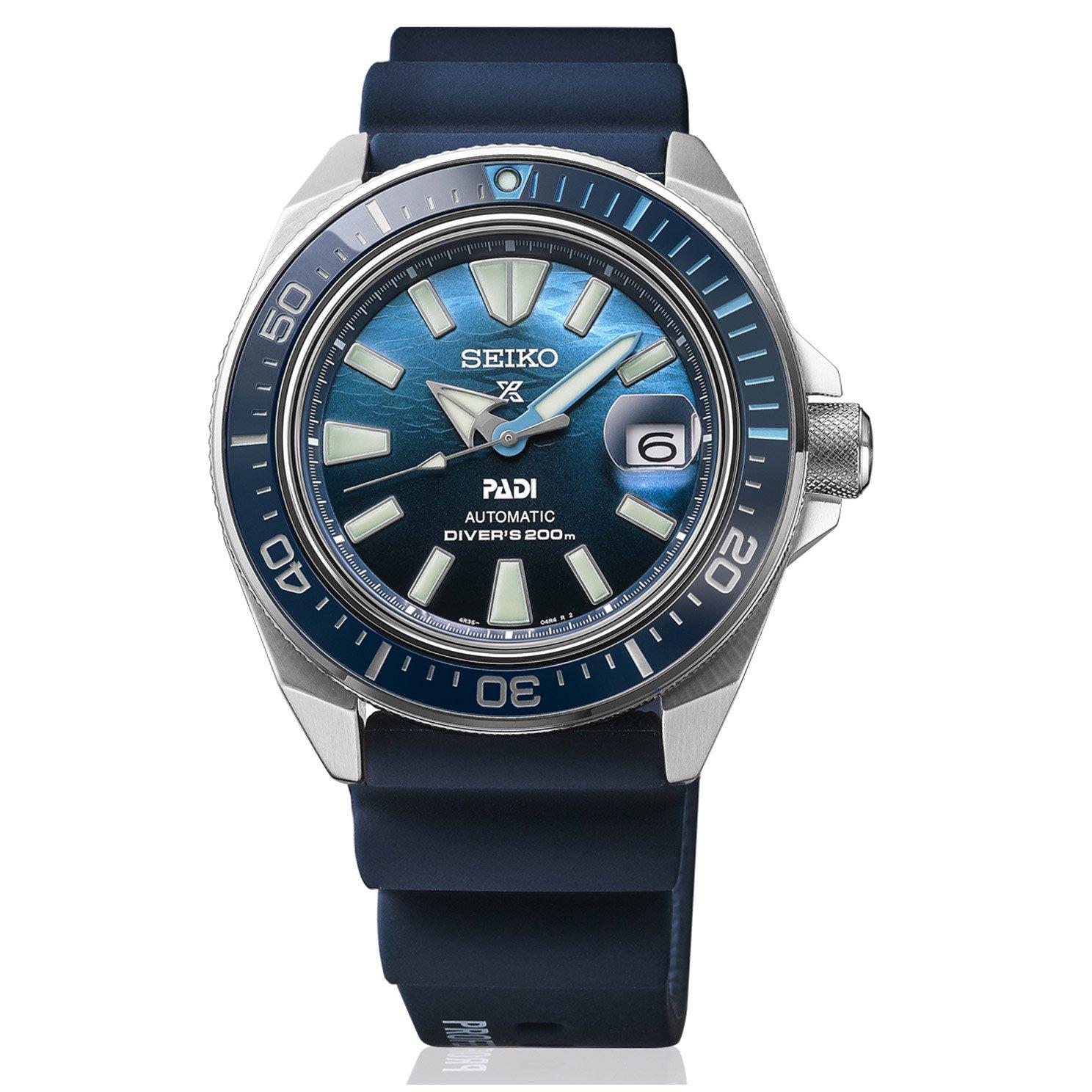 Seiko Prospex Great Blue Samurai Scuba PADI Special Edition Men’s Watch ...