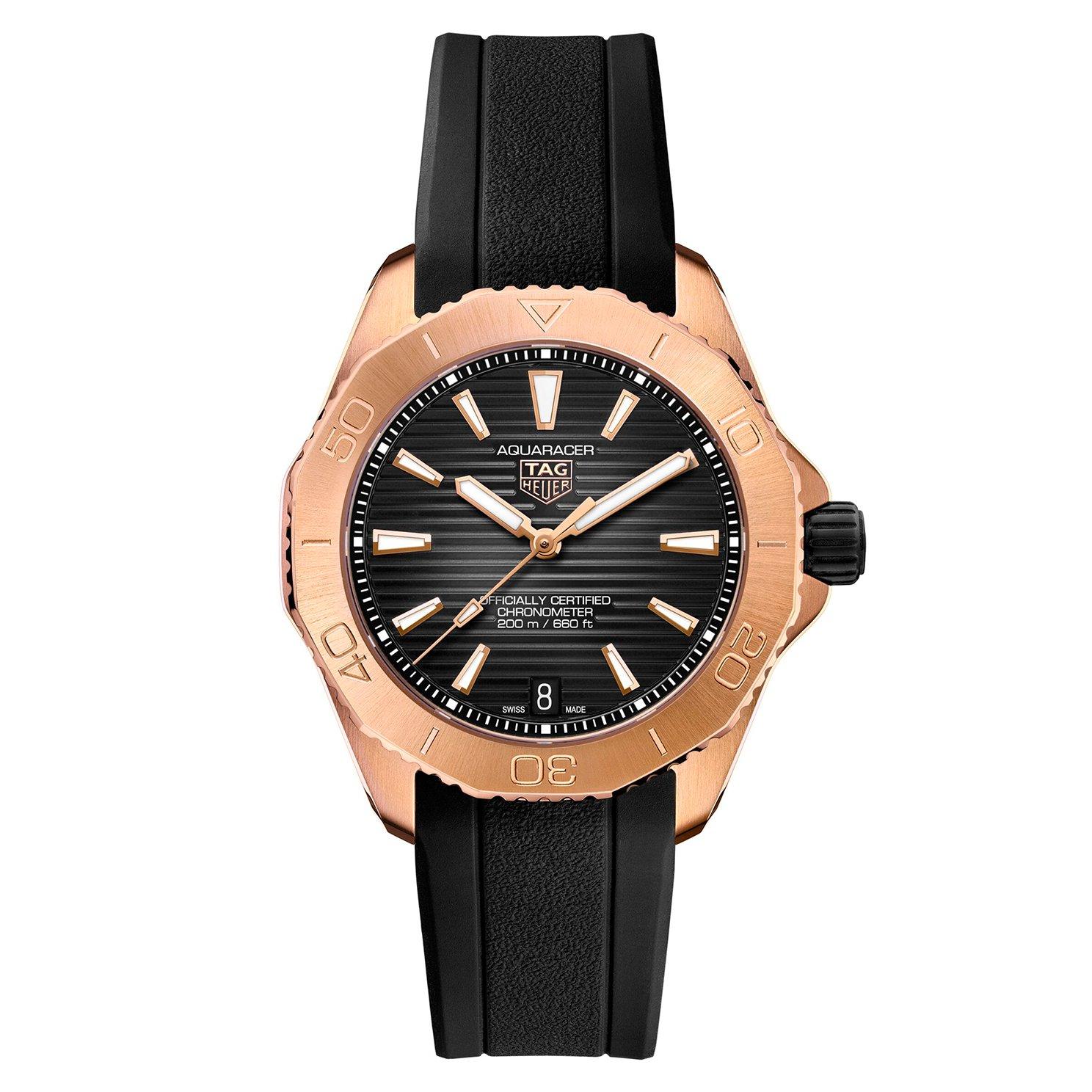 Aquaracer Professional 200 40mm 18K Rose Gold Automatic Men's Watch