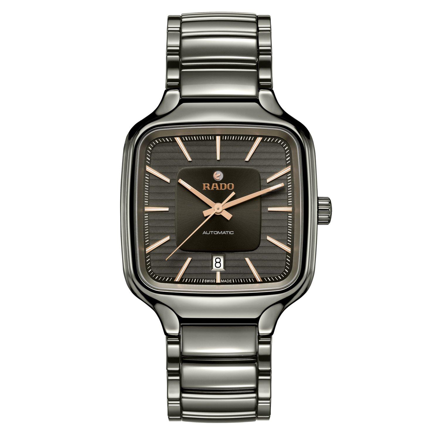 Rado True Square 38mm High Tech Ceramic Automatic Watch