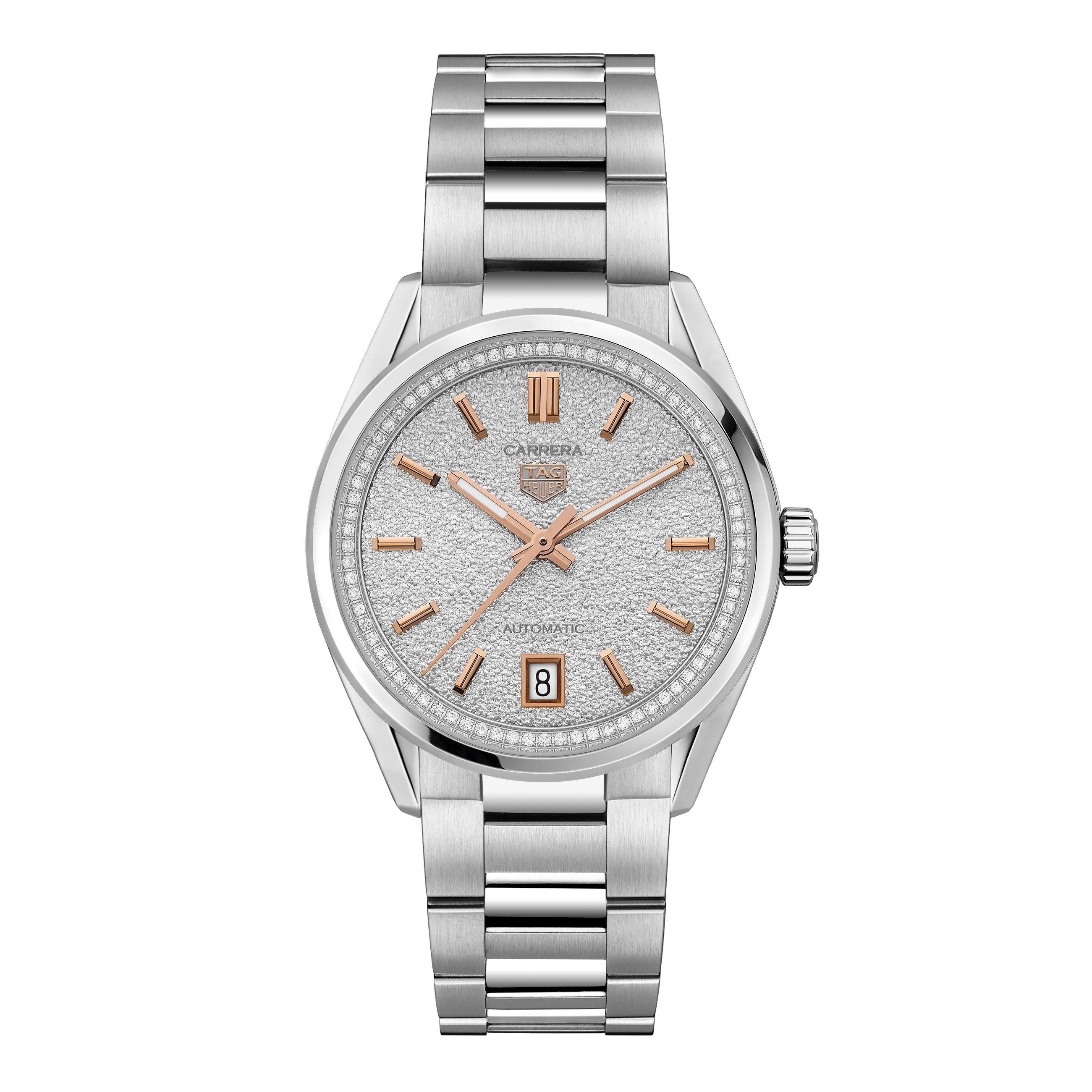 TAG Heuer Carrera 36mm Diamond Automatic Ladies Watch