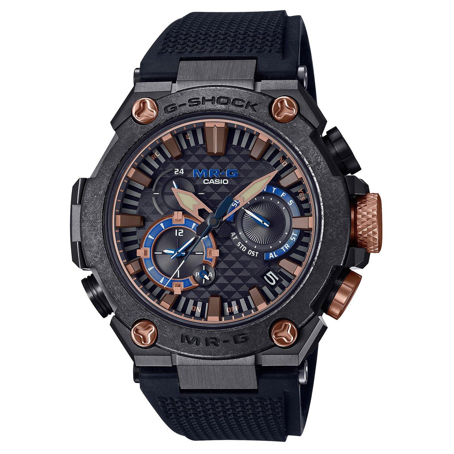G-Shock MR-G 54.7mm Titanium Chronograph Solar Powered Men's Watch