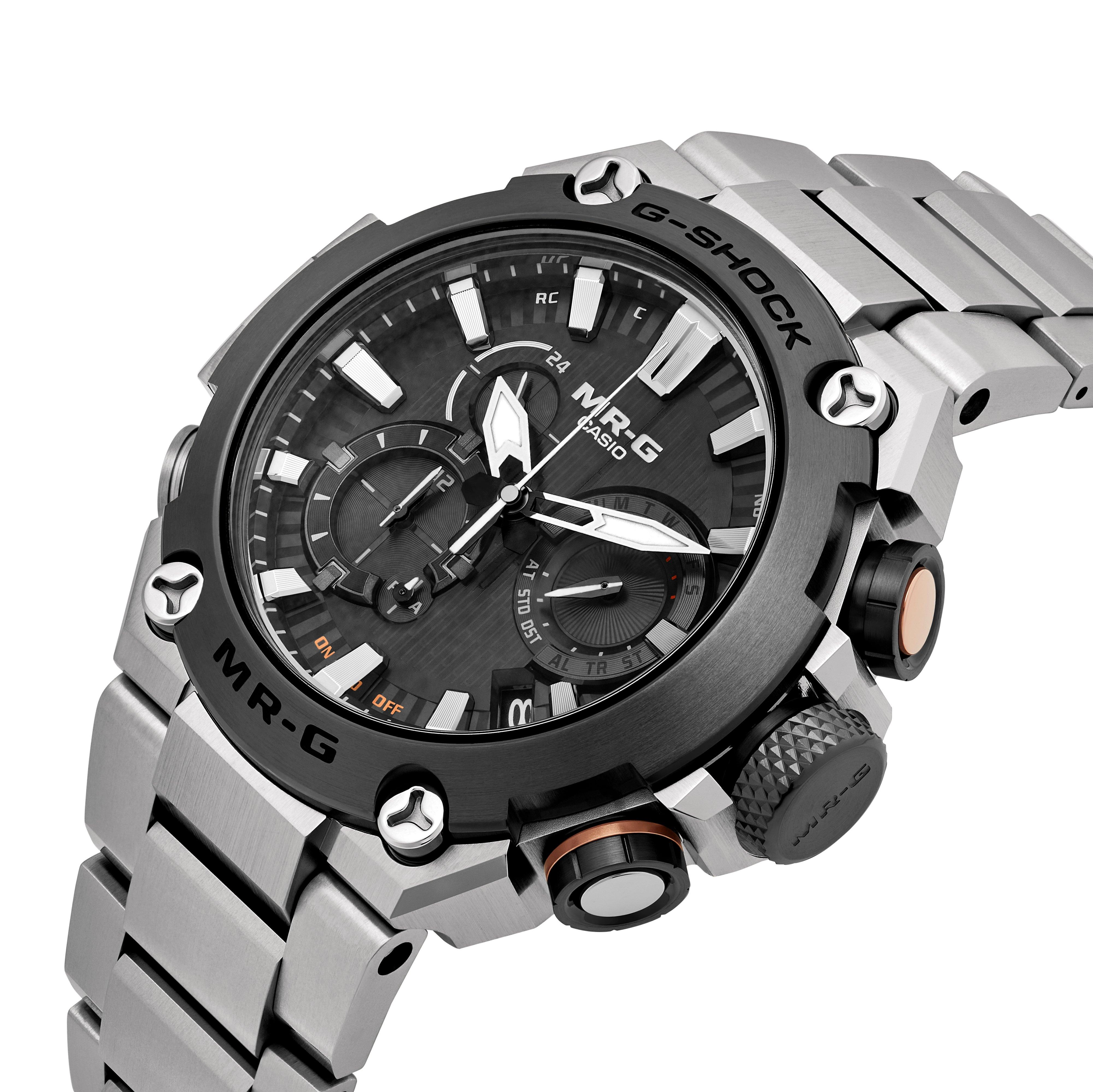 G-Shock Limited Edition MR-G 54.7mm Titanium Chronograph Solar Powered Men’s Watch