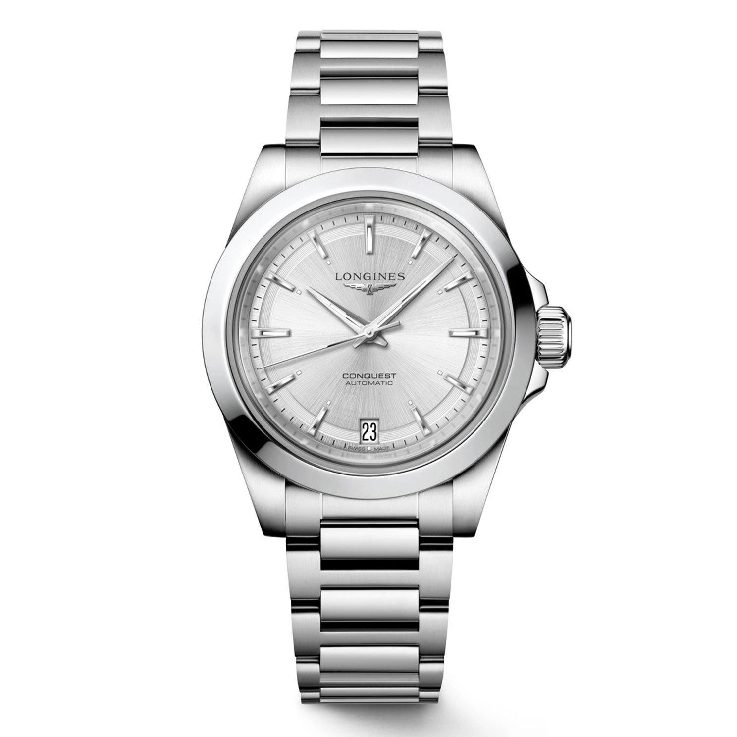 Longines Conquest Stainless Steel Automatic Ladies Watch L34304726