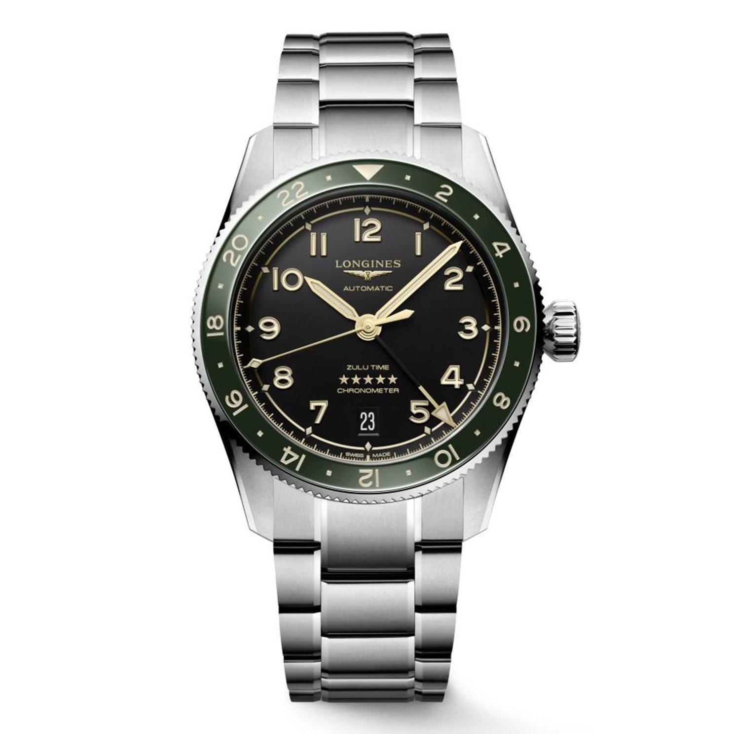 Longines Spirit Zulu Time 39mm Automatic Men’s Watch