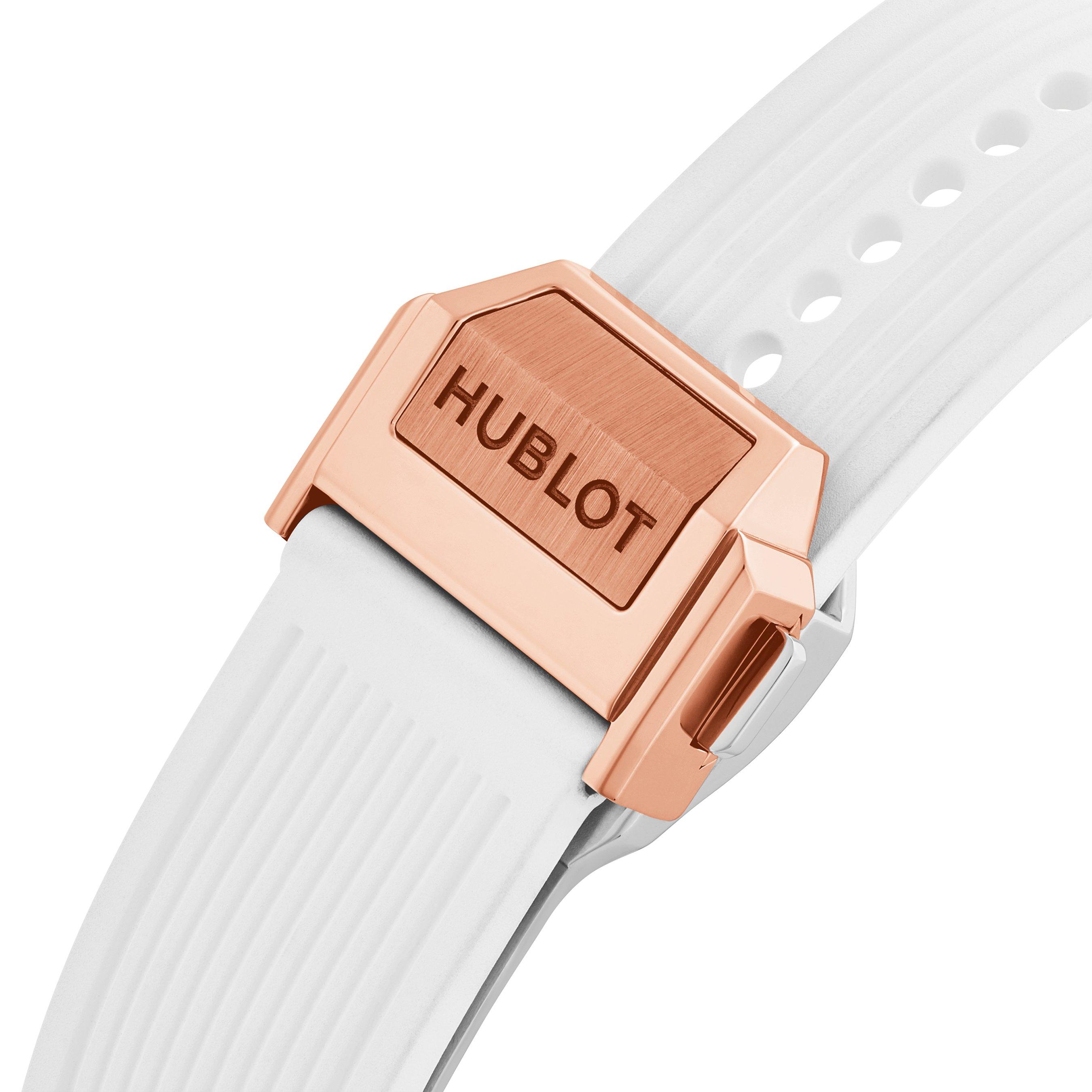 Hublot Big Bang 18ct King Gold White Diamonds 32mm Automatic Ladies Watch