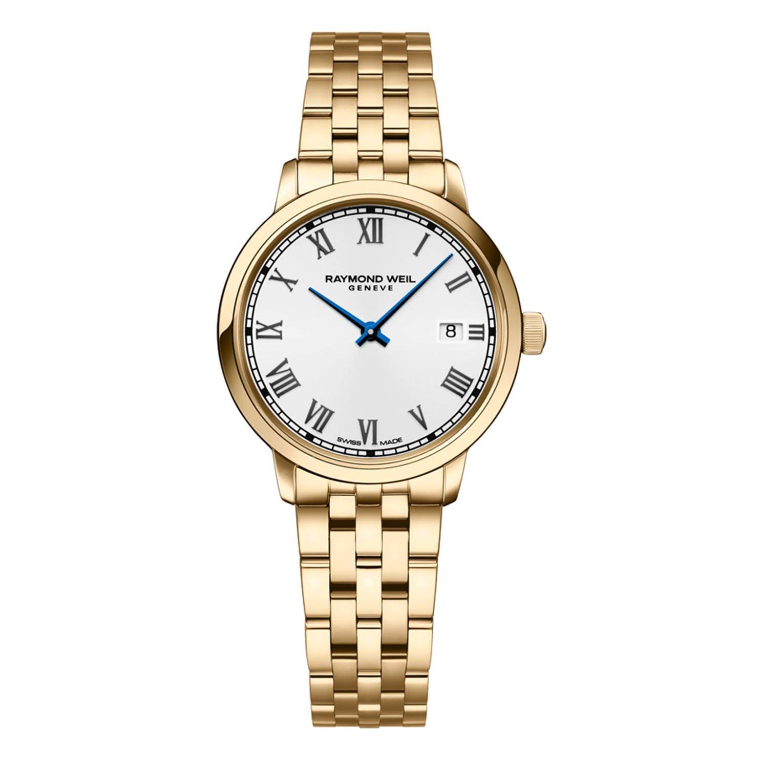 Raymond Weil Toccata Gold Tone Quartz Ladies Watch 5985-P-00359 | 29 mm ...