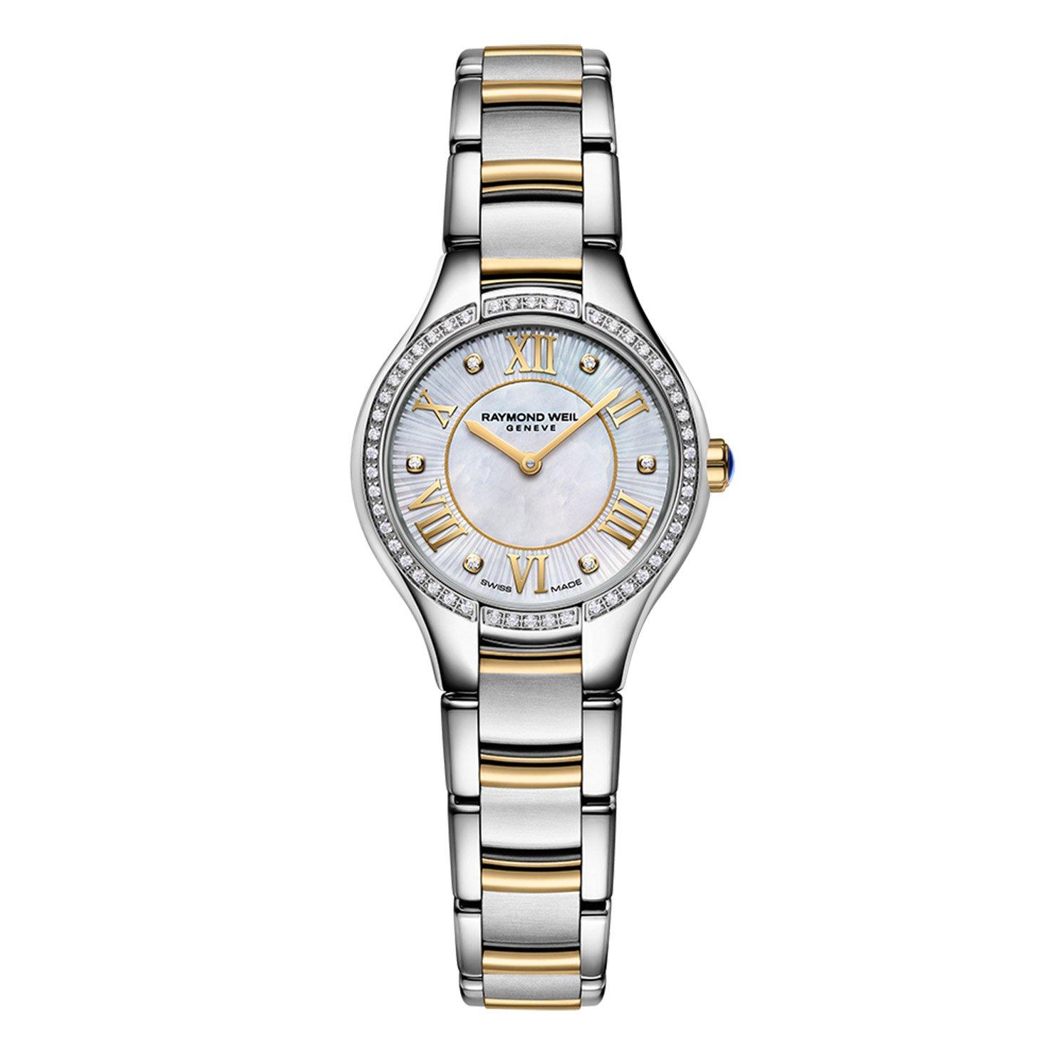 Raymond Weil Noemia Mother of Pearl Diamond Quartz Ladies Watch 5124 ...