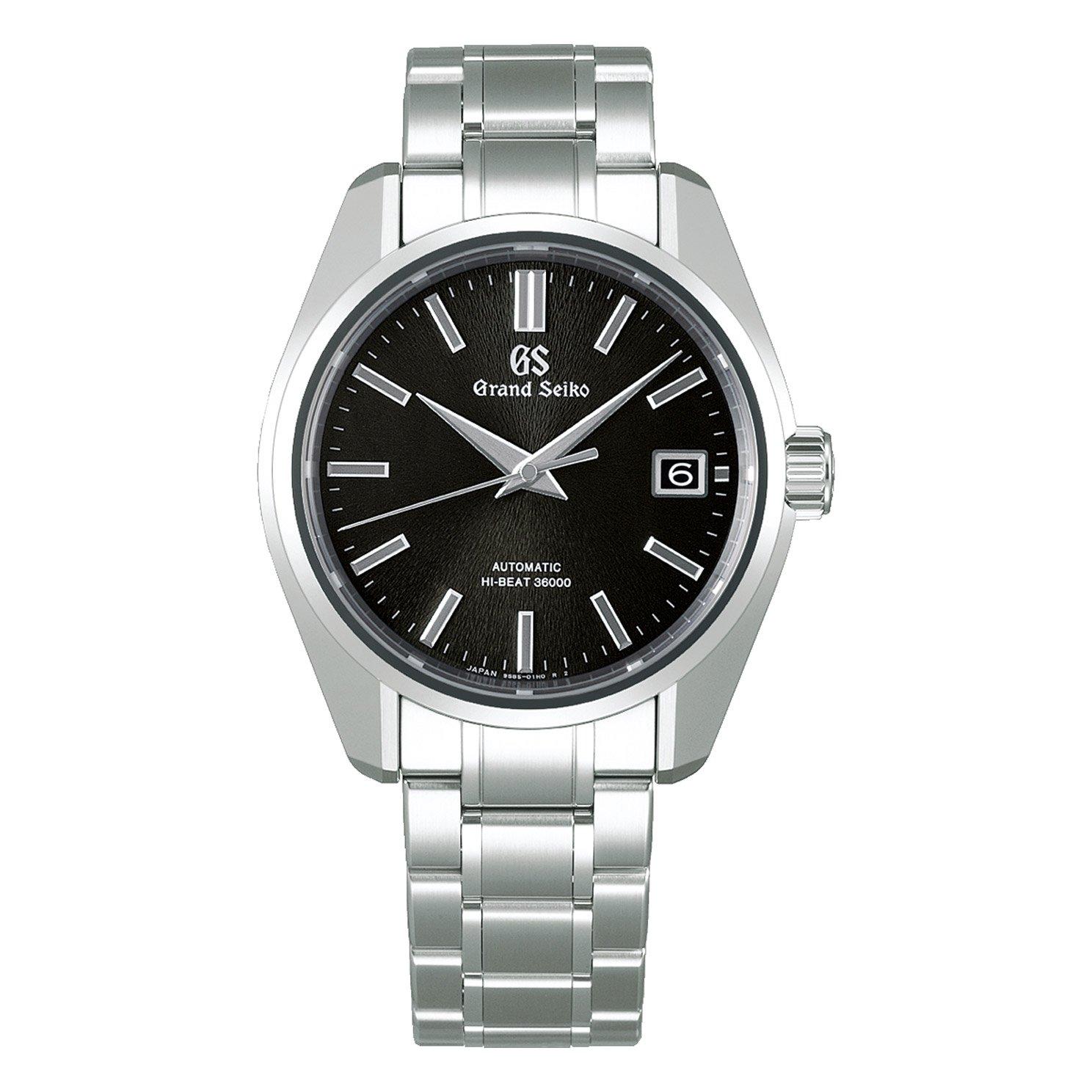 Grand Seiko Heritage Dusk Mount Iwate 40mm Automatic Men s Watch SBGH301 40 mm Black Dial Beaverbrooks