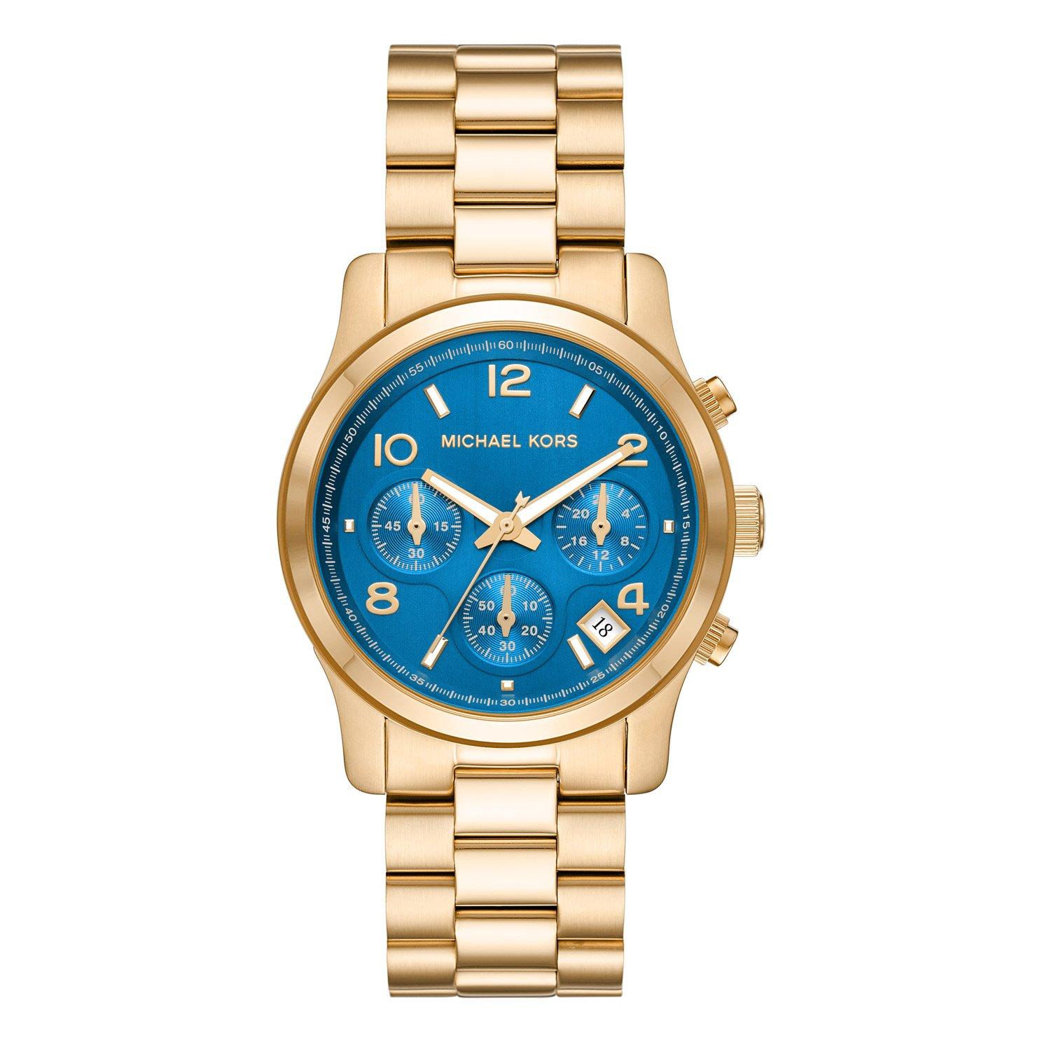 Michael kors runway gold tone watch hotsell