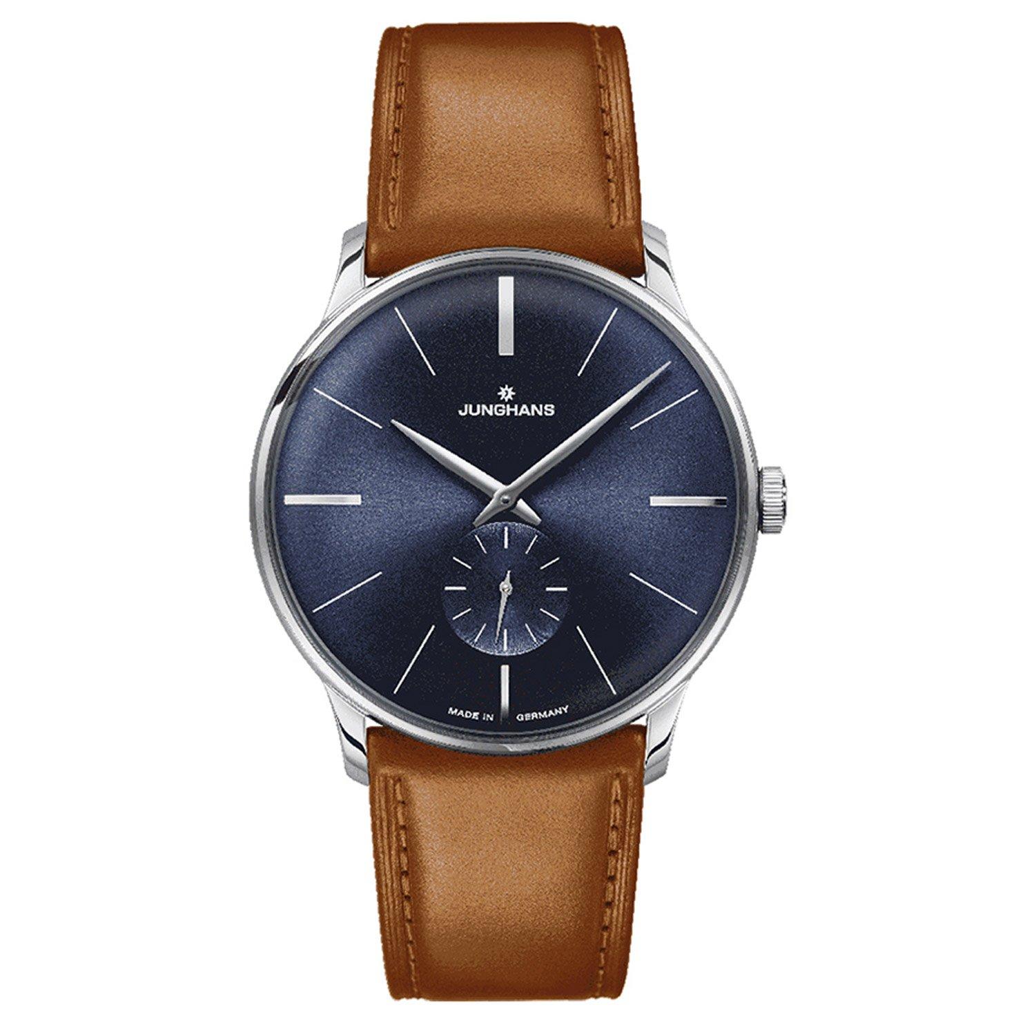 Junghans Meister Stainless Steel Leather Men s Watch 27 3504.02