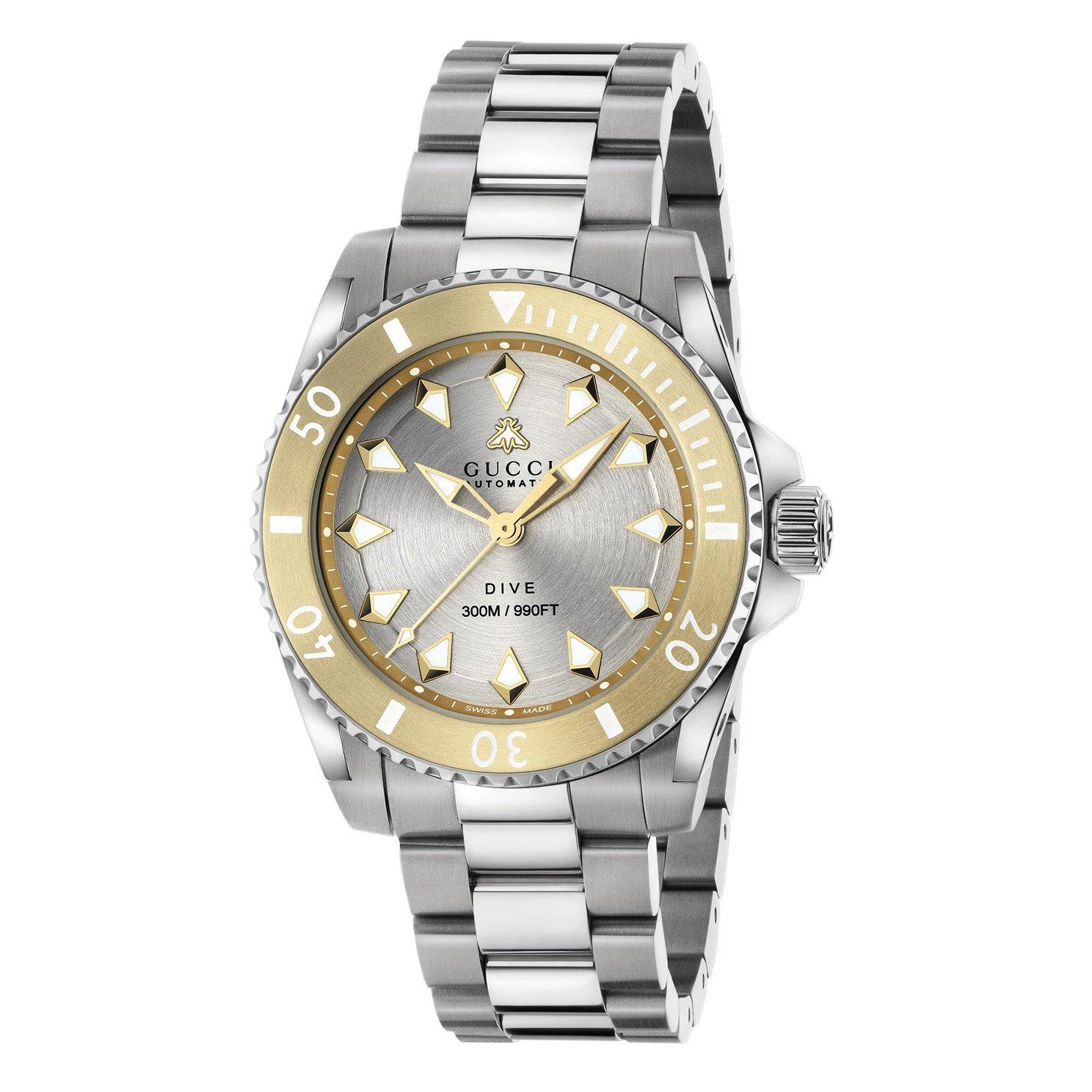 Gucci dive stainless steel on sale watch