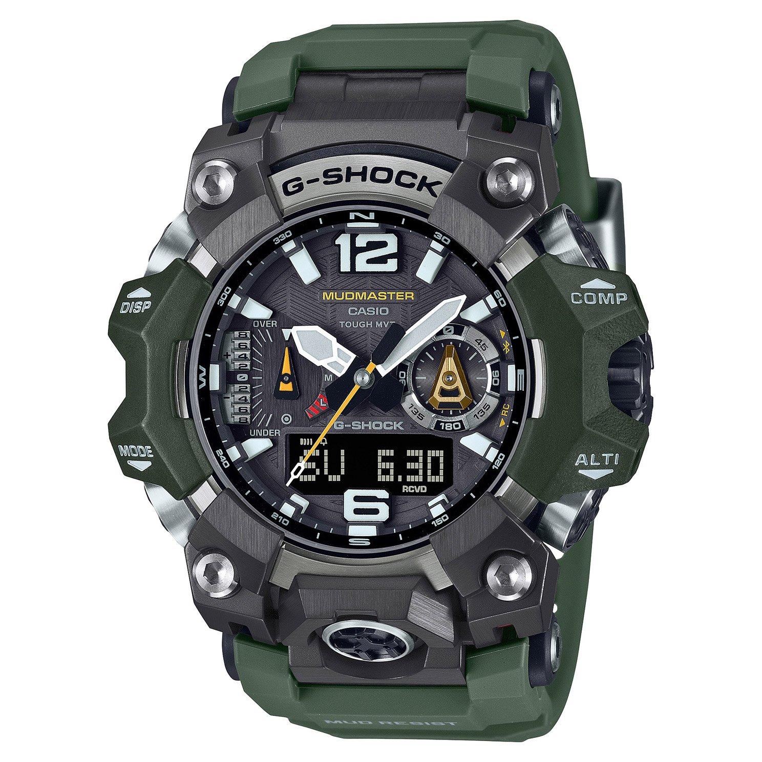 G-Shock Mudmaster 58.7mm Solar Powered Men's Watch GWG-B1000-1AER