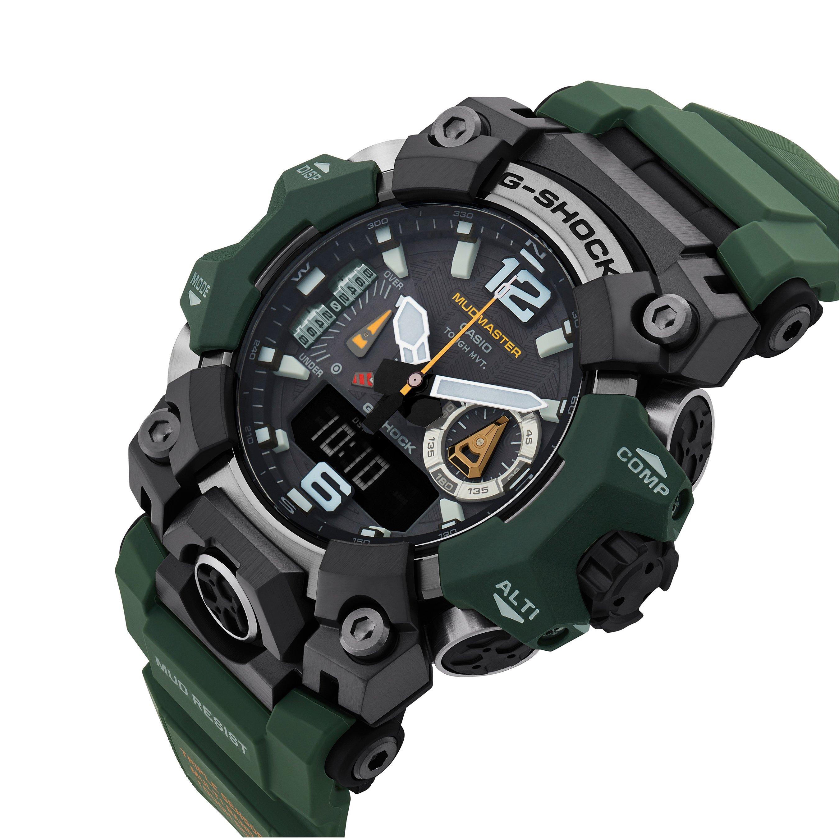 Casio mudmaster solar powered best sale