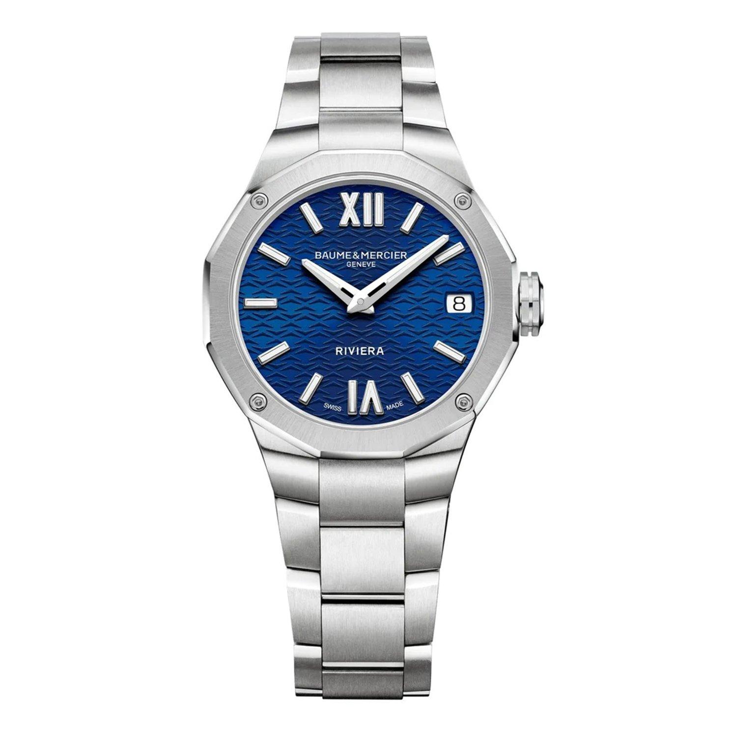 BNWT Women\'s Baume & Mercier Classima 10353 Watch M0A10353 Baume & Mercier Ladies Blue Classima Watch BM0A10353 from  main image 3