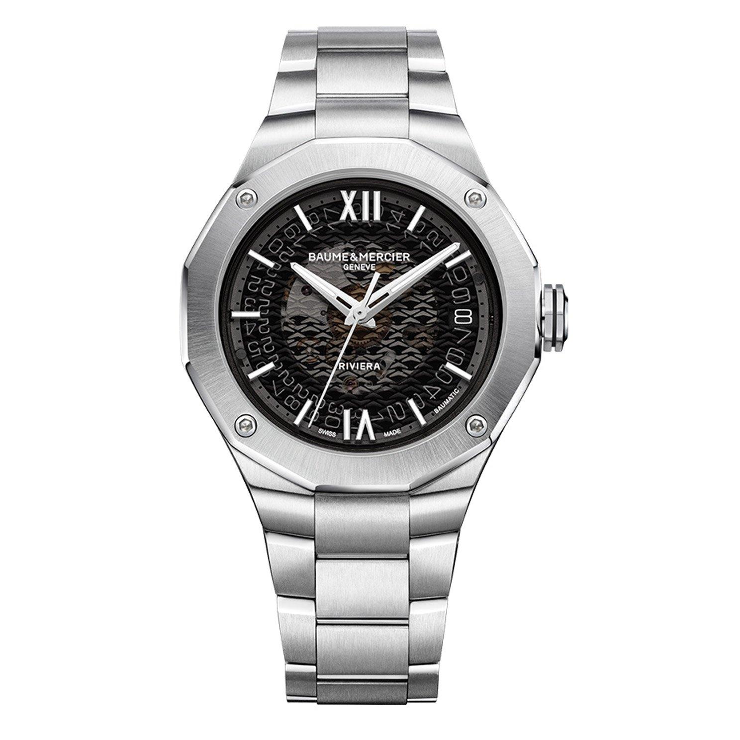 Baume & Mercier Riviera Stainless Steel Automatic Watch BM0A10715 | 39 ...